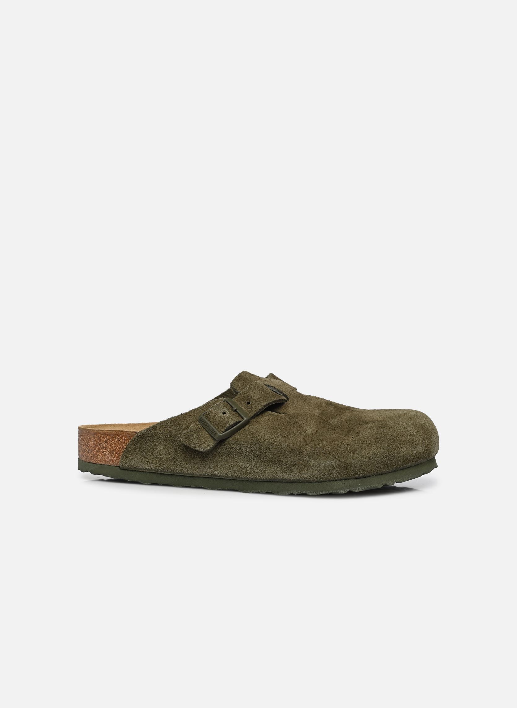Mules Boston Suede - Regular homme vert Birkenstock Mules Boston Suede - Regular homme vert THYME