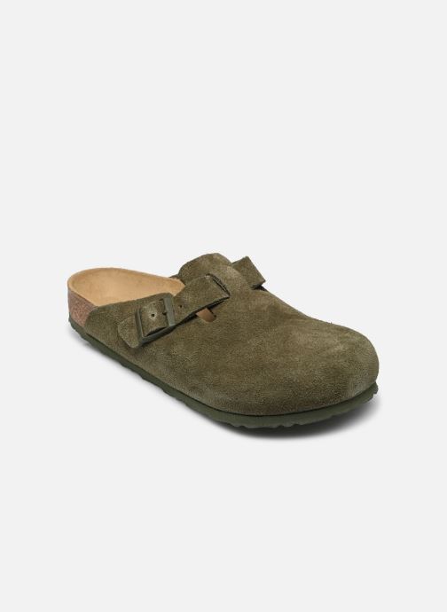 Birkenstock Mules Boston Suede - Regular homme vert