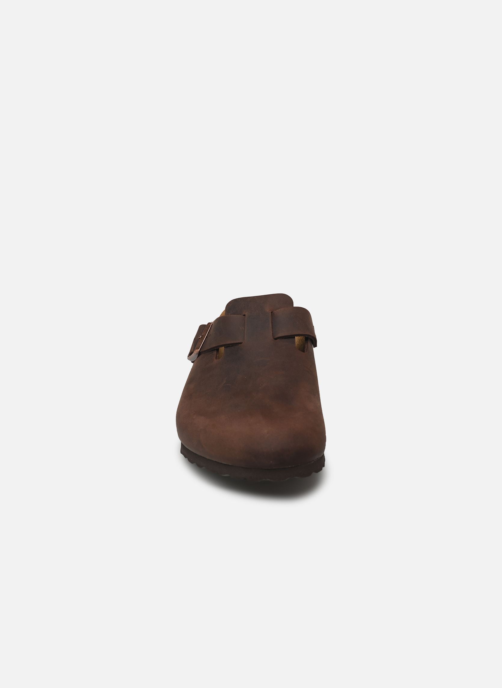 Mules Boston Oiled Leather - Regular homme marron Birkenstock Mules Boston Oiled Leather - Regular homme marron HABANA