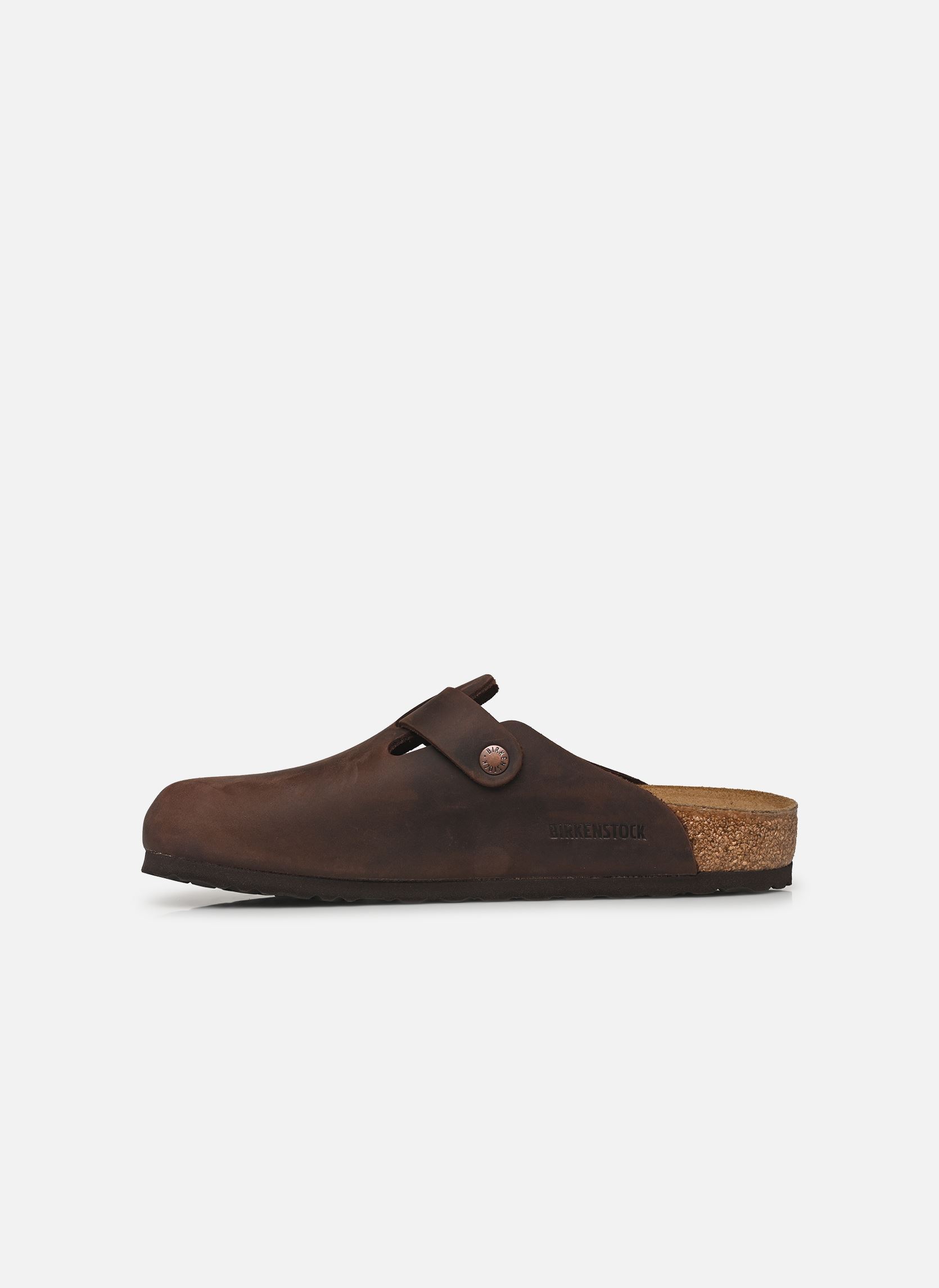Mules Boston Oiled Leather - Regular homme marron Birkenstock Mules Boston Oiled Leather - Regular homme marron HABANA