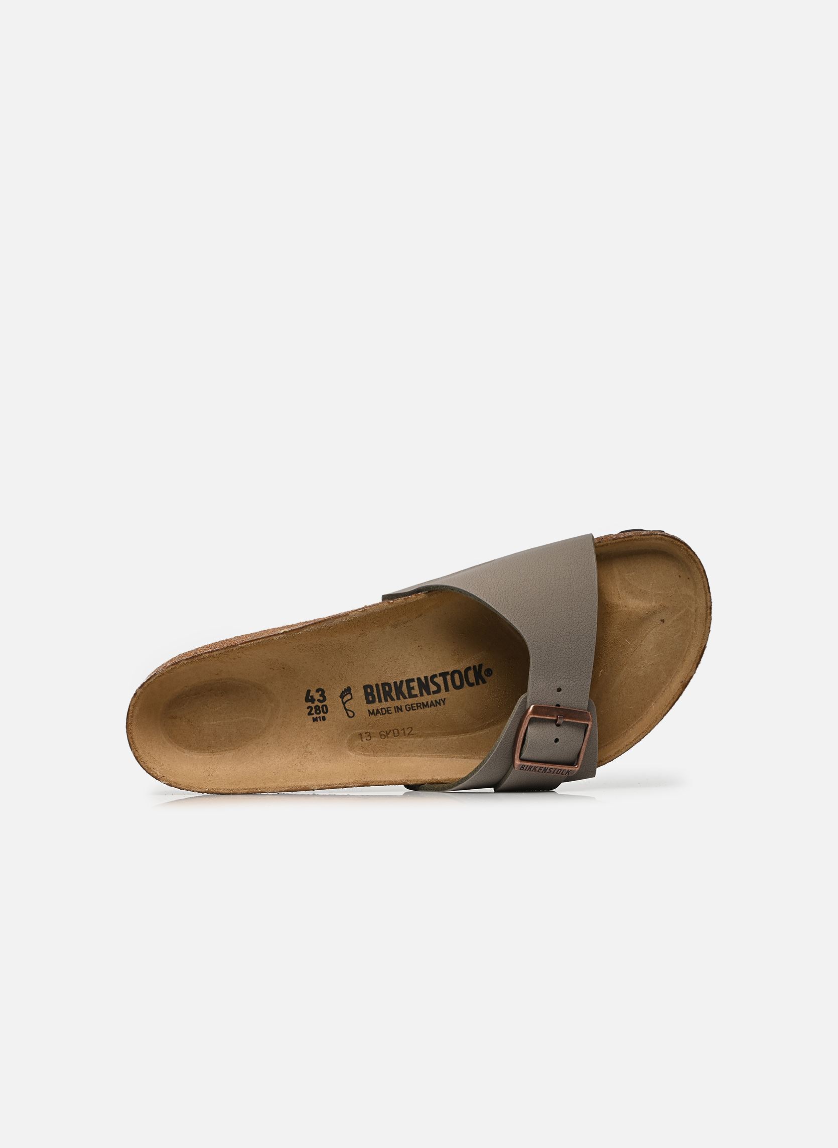 Mules Madrid Birko Flor - Regular homme gris Birkenstock Mules Madrid Birko Flor - Regular homme gris STONE