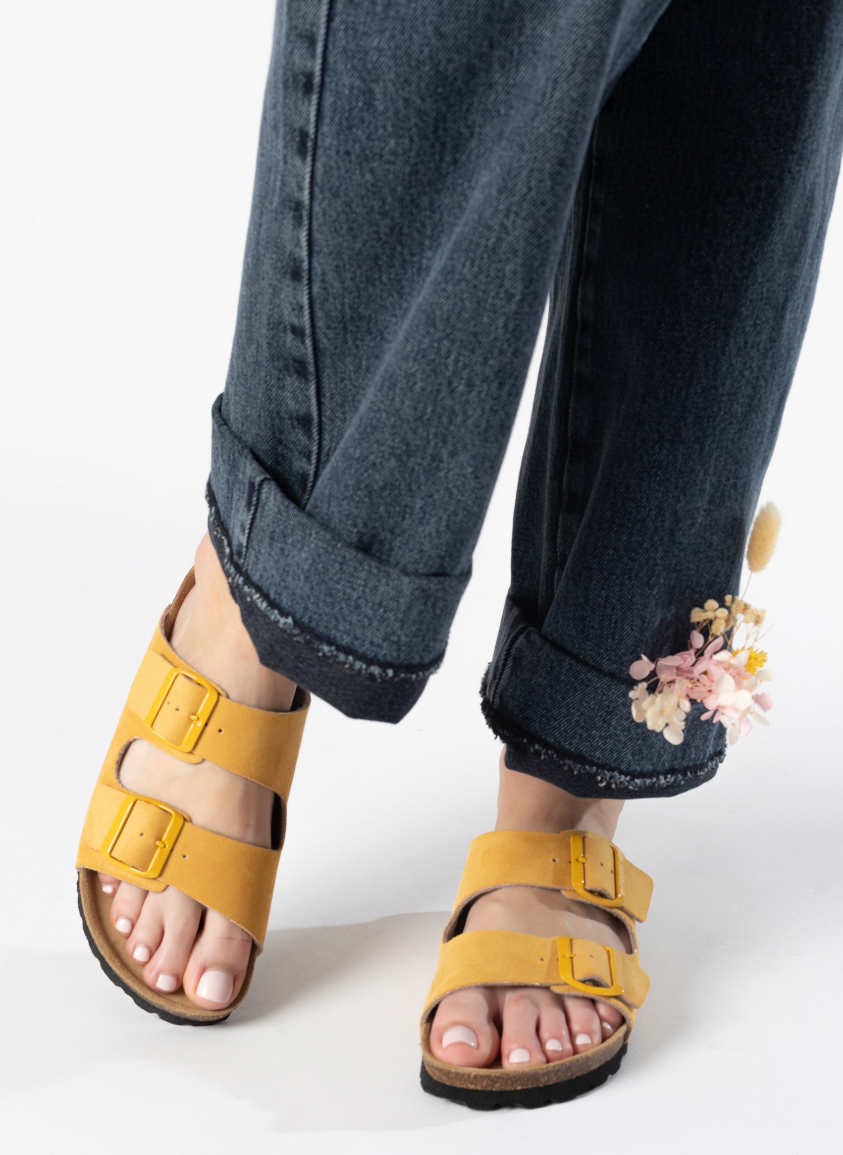 Mules ATLAS femme jaune Bayton Mules ATLAS femme jaune Jaune