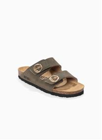 Mules ANATOL femme vert Bayton Mules ANATOL femme vert Kaki
