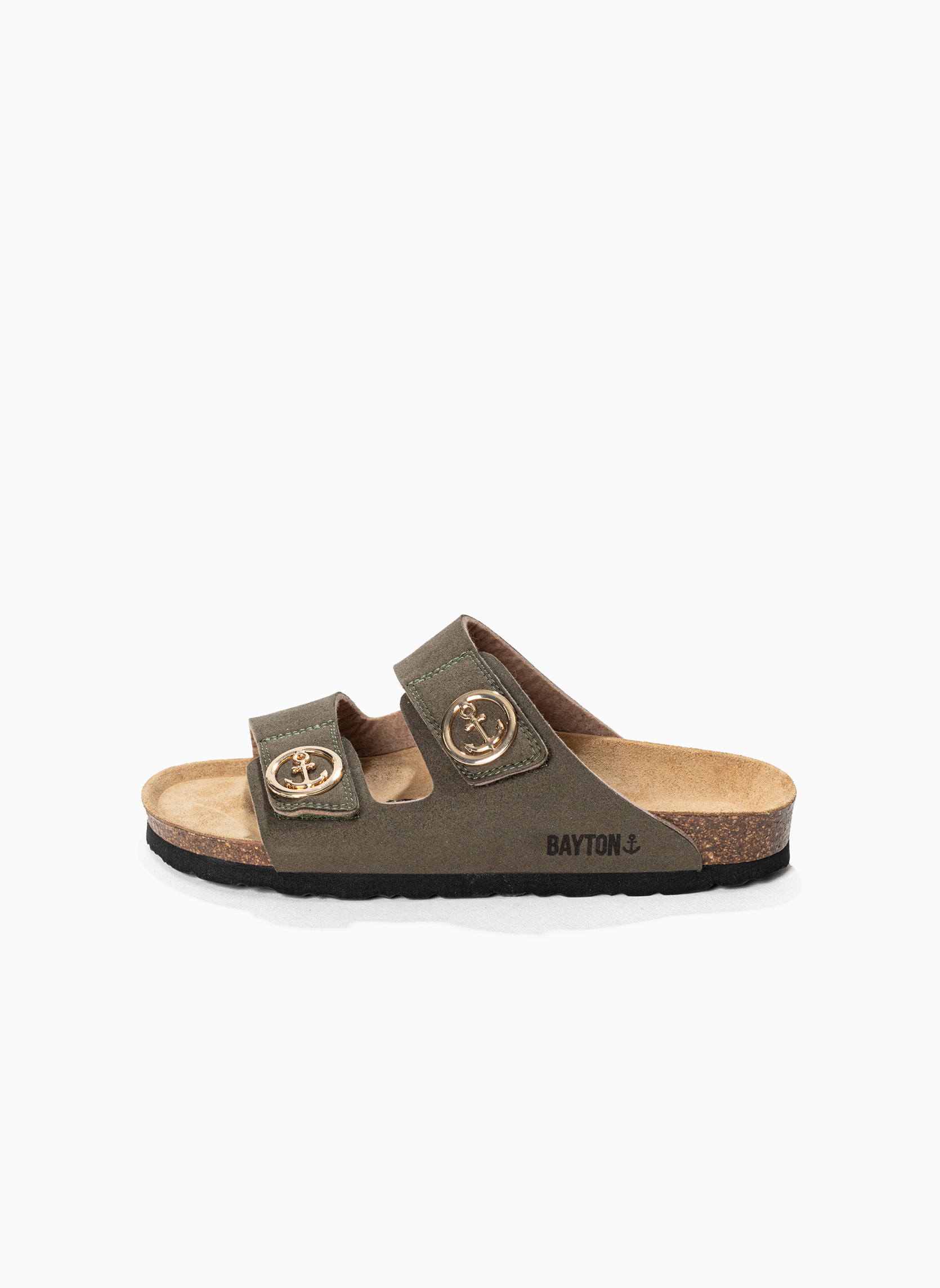 Mules ANATOL femme vert Bayton Mules ANATOL femme vert Kaki
