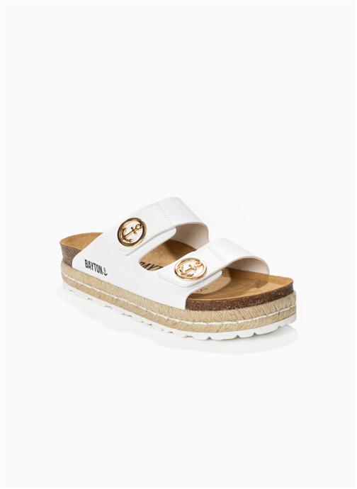 Bayton Mules ALIZEE femme blanc
