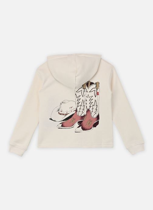 Levi's Kids Sweats à capuche Levi's Meet And Greet Western Hoo fille blanc