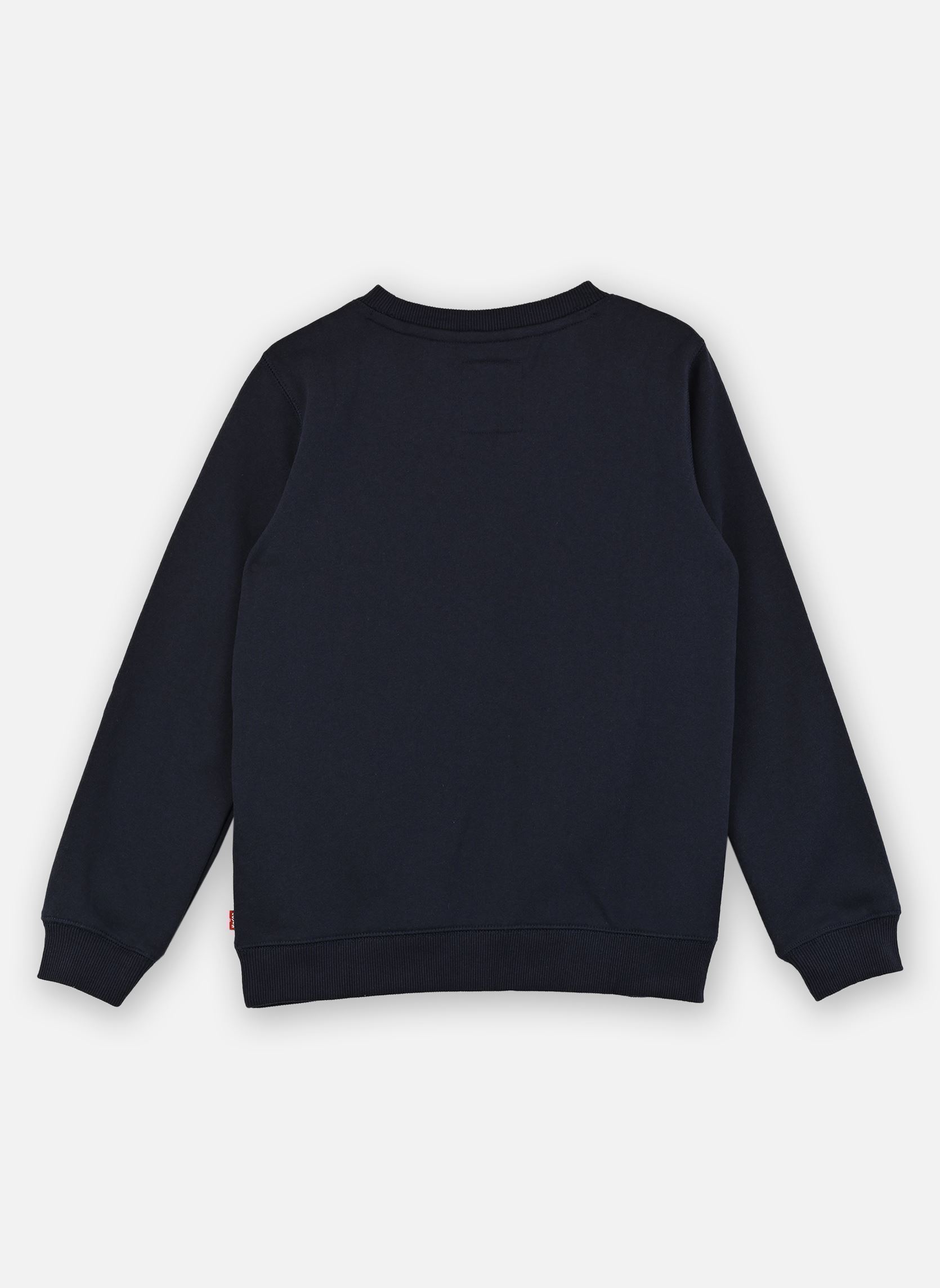 Kapuzenpullover Levi's Batwing Crewneck Sweatshirt jungen blau Levi's Kids Kapuzenpullover Levi's Batwing Crewneck Sweatshirt jungen blau Dress Blues