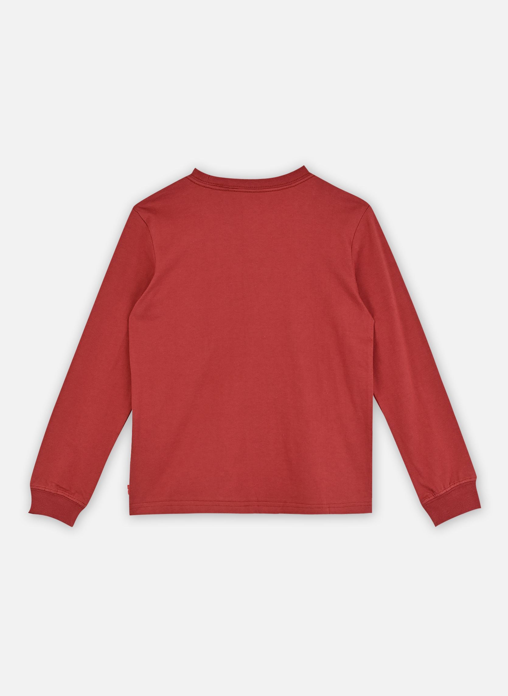 Langarm-T-Shirts Levi's Saddle Man Ls Tee jungen rot Levi's Kids Langarm-T-Shirts Levi's Saddle Man Ls Tee jungen rot RED PEAR