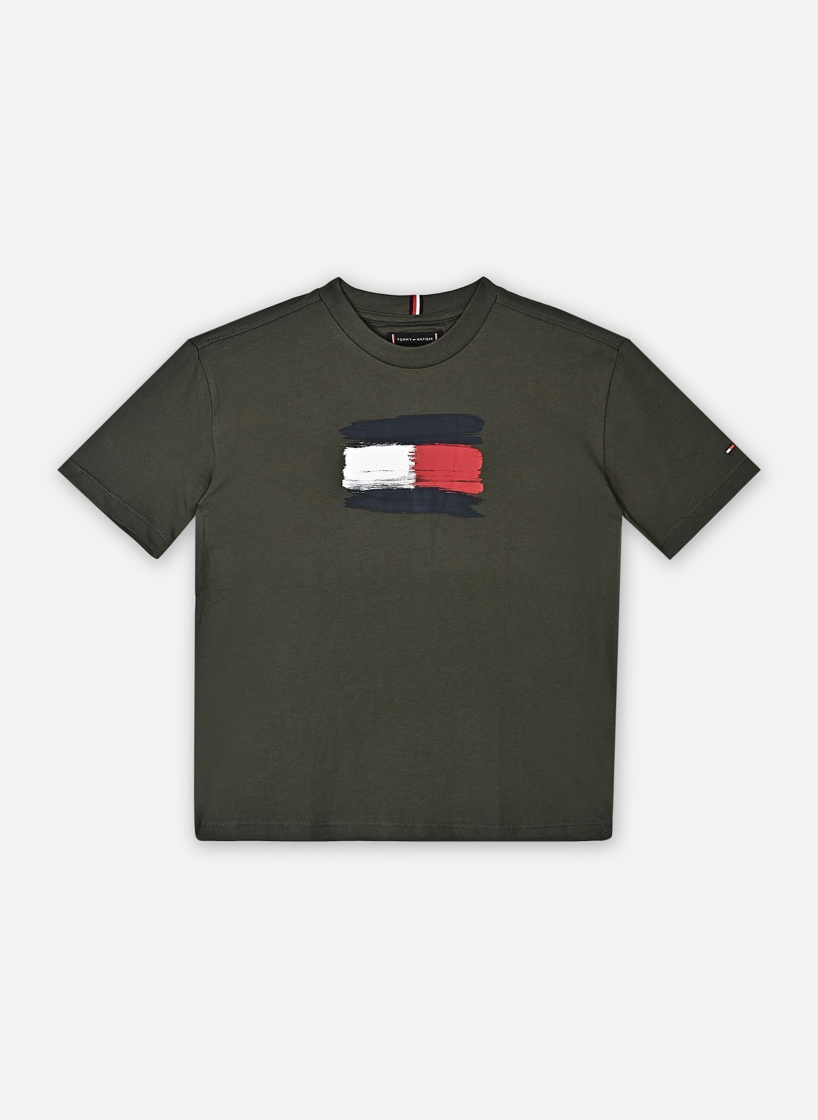 Vêtements Tommy Hilfiger Flag Archive Tee Ss KB0KB10111 pour Accessoires