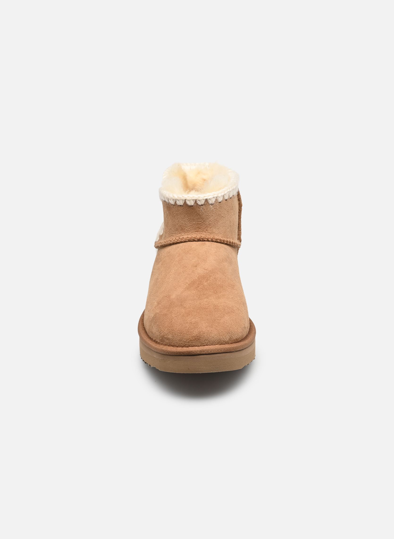 Gefütterte Stiefeletten Alpage damen braun Sweet Heritage Gefütterte Stiefeletten Alpage damen braun CHESNUT