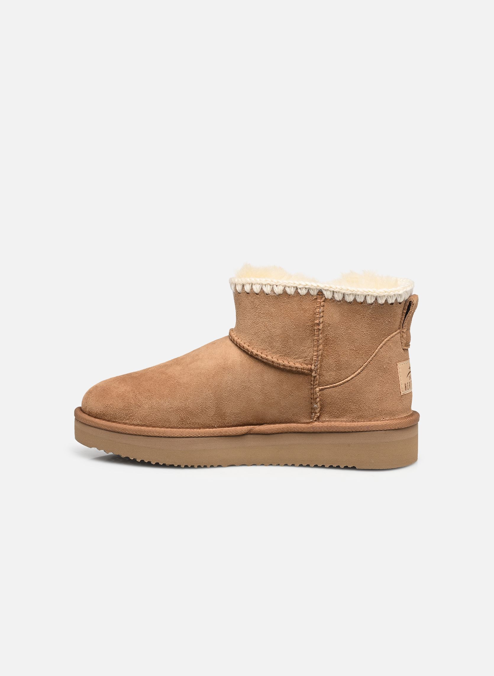 Gefütterte Stiefeletten Alpage damen braun Sweet Heritage Gefütterte Stiefeletten Alpage damen braun CHESNUT