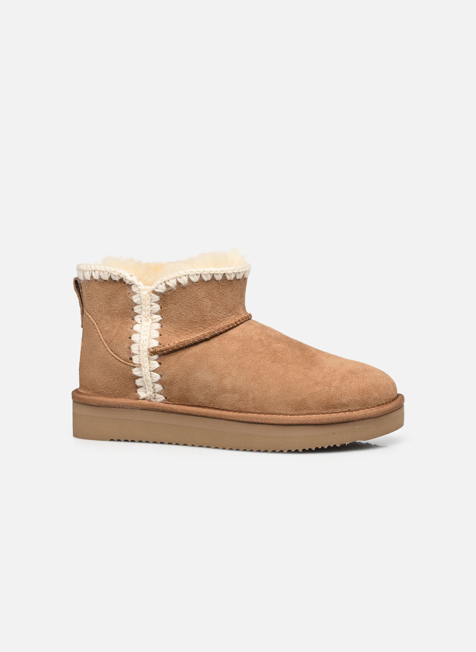 Gefütterte Stiefeletten Alpage damen braun Sweet Heritage Gefütterte Stiefeletten Alpage damen braun CHESNUT