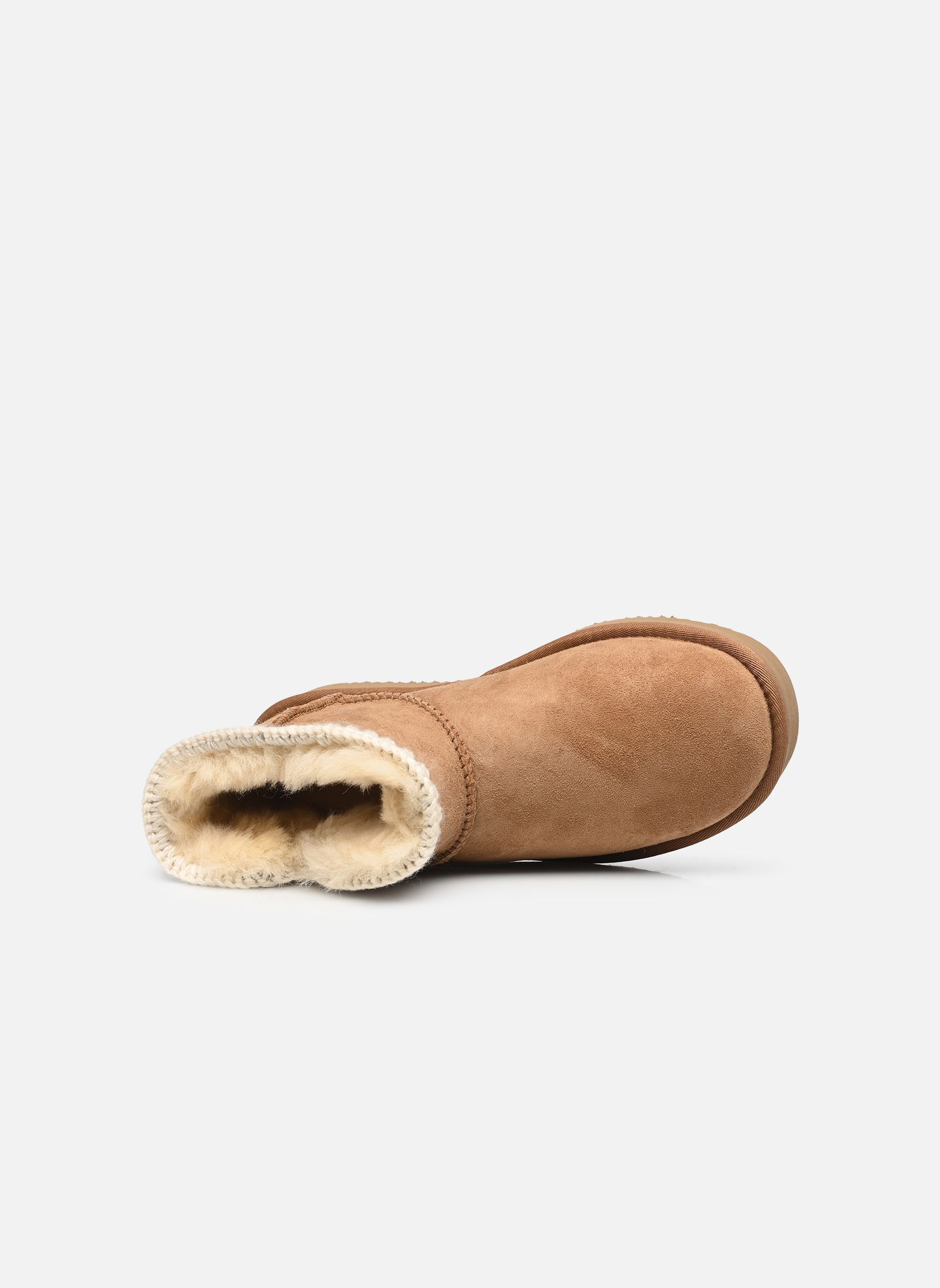 Gefütterte Stiefeletten Alpage damen braun Sweet Heritage Gefütterte Stiefeletten Alpage damen braun CHESNUT