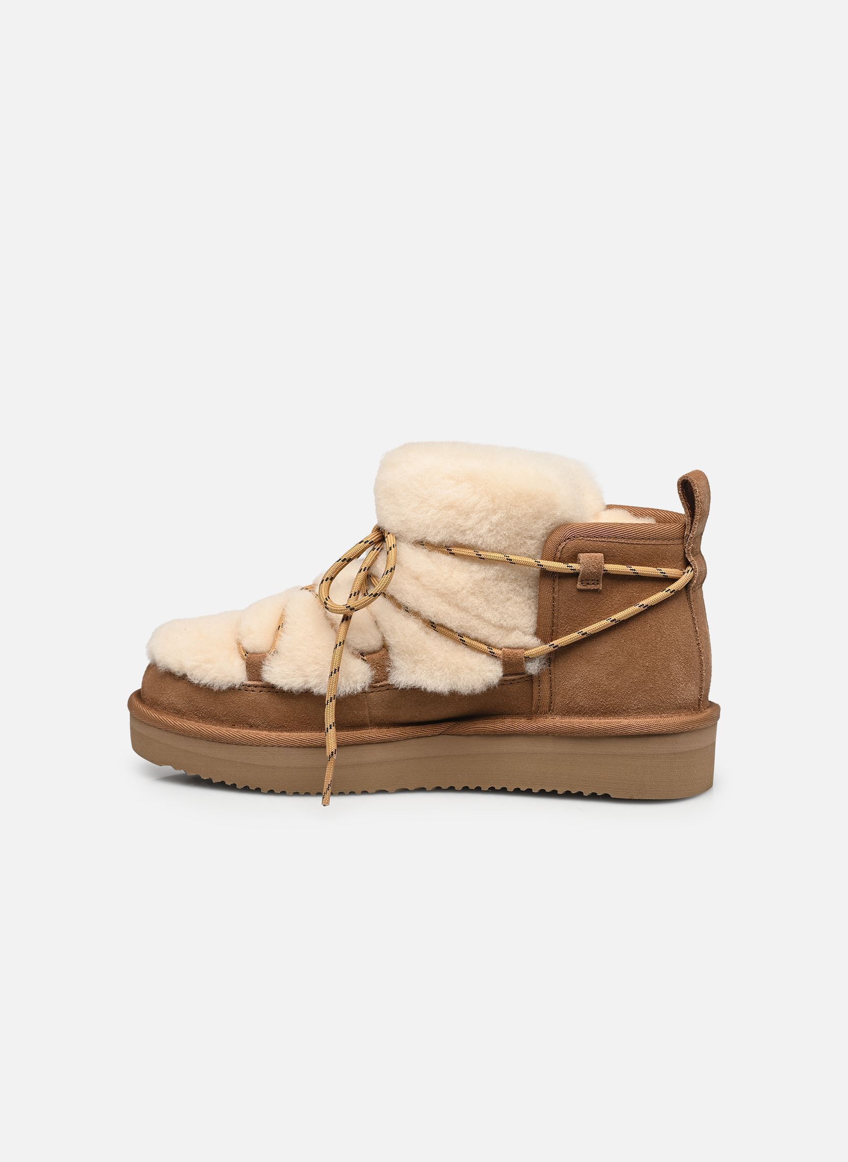 Gevoerde enkellaarsjes Alpes dames bruin Sweet Heritage Gevoerde enkellaarsjes Alpes dames bruin CHESNUT