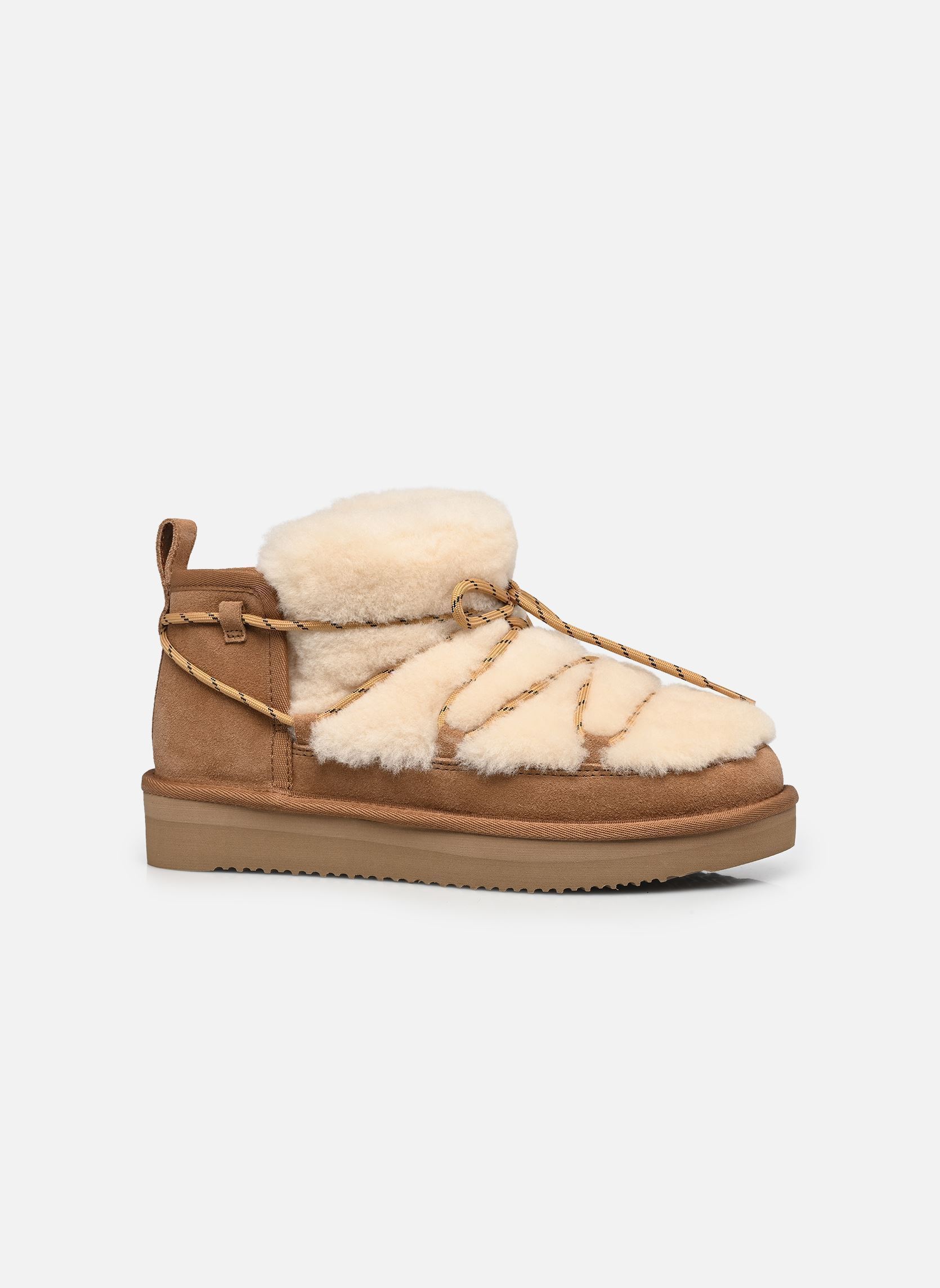 Gevoerde enkellaarsjes Alpes dames bruin Sweet Heritage Gevoerde enkellaarsjes Alpes dames bruin CHESNUT