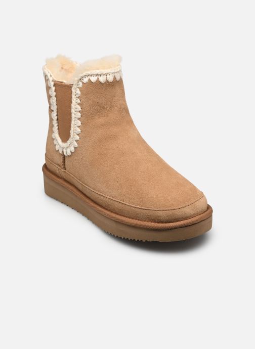 Sweet Heritage Bottines fourrées Pic femme marron