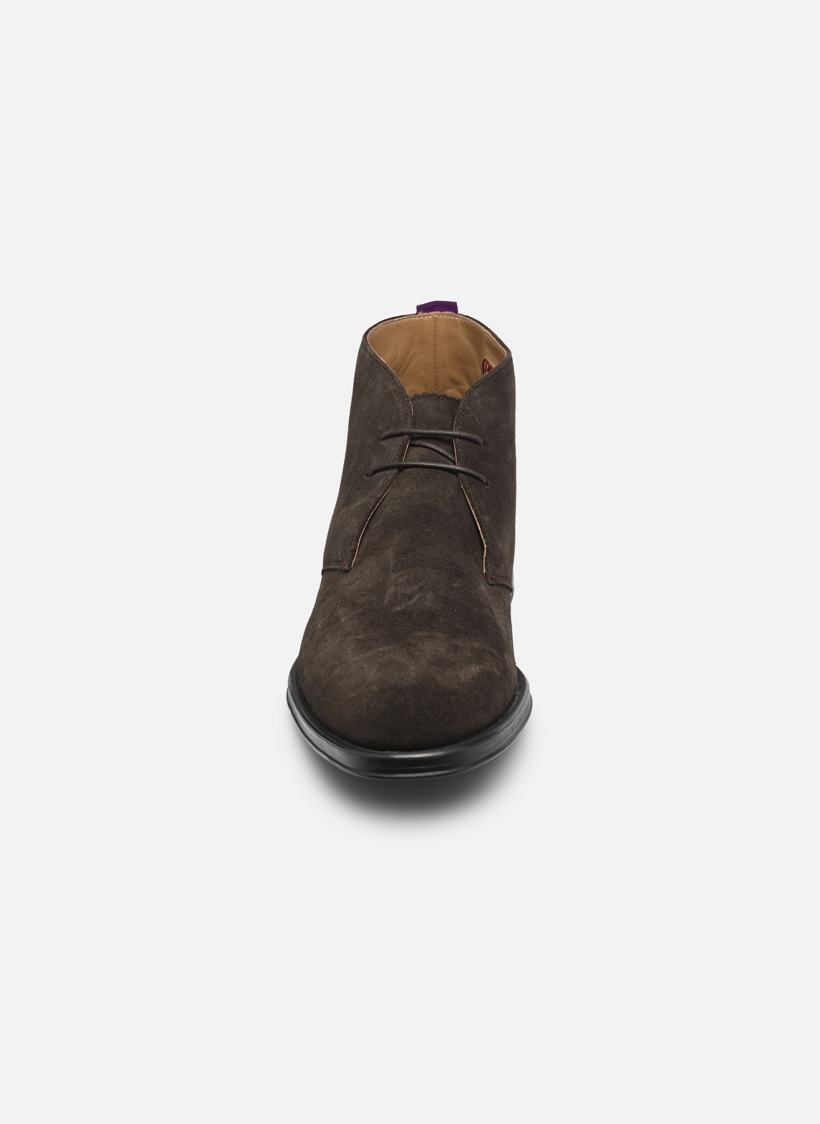Botines con cordones WILBUR hombre marrón PS Paul Smith Botines con cordones WILBUR hombre marrón Dark Brown Suede