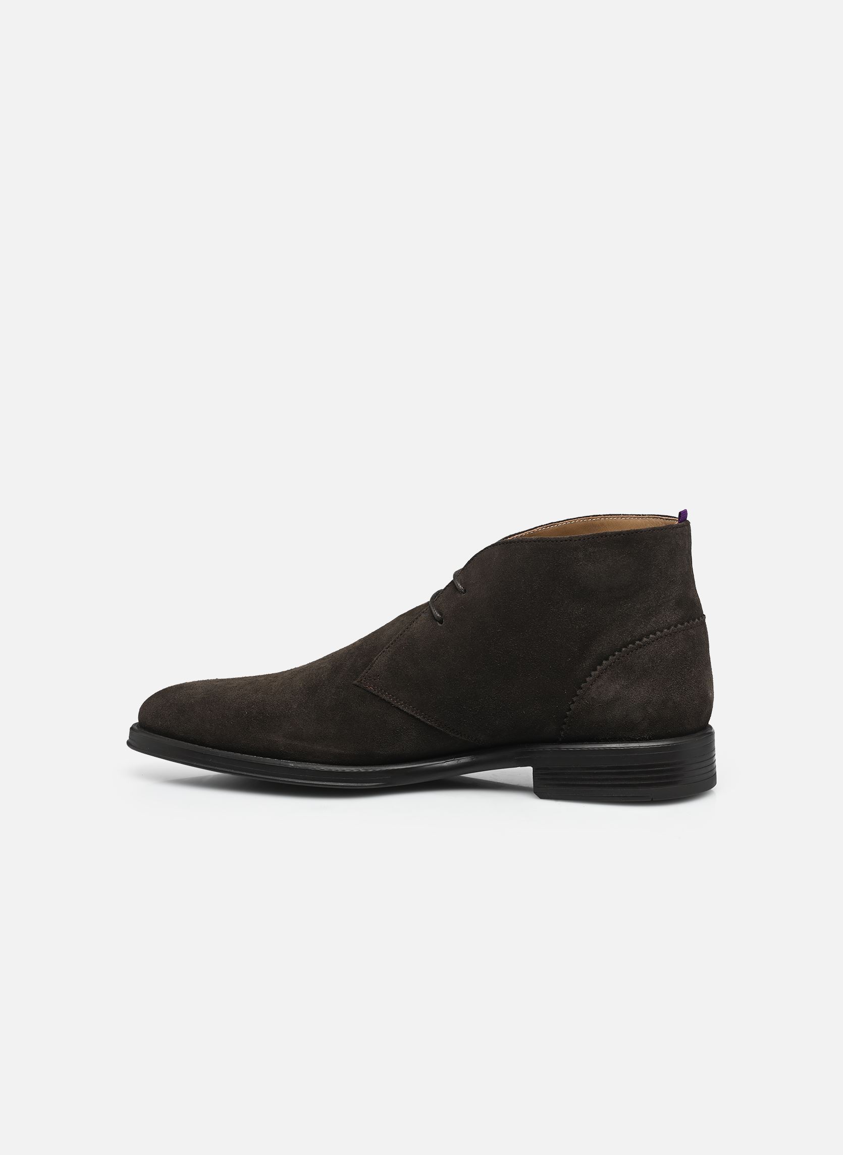 Botines con cordones WILBUR hombre marrón PS Paul Smith Botines con cordones WILBUR hombre marrón Dark Brown Suede