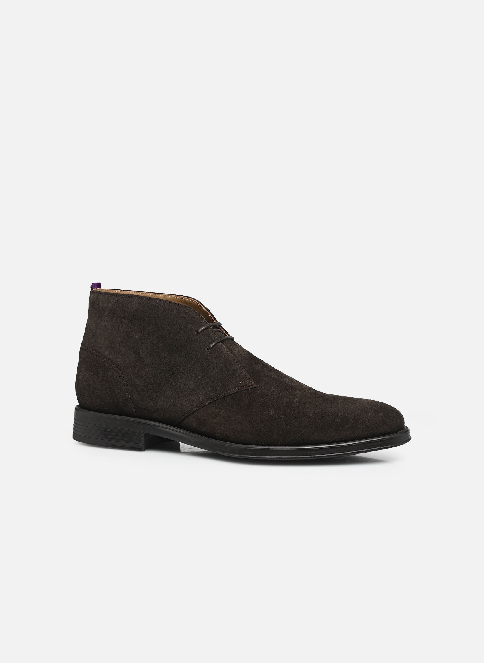 Botines con cordones WILBUR hombre marrón PS Paul Smith Botines con cordones WILBUR hombre marrón Dark Brown Suede
