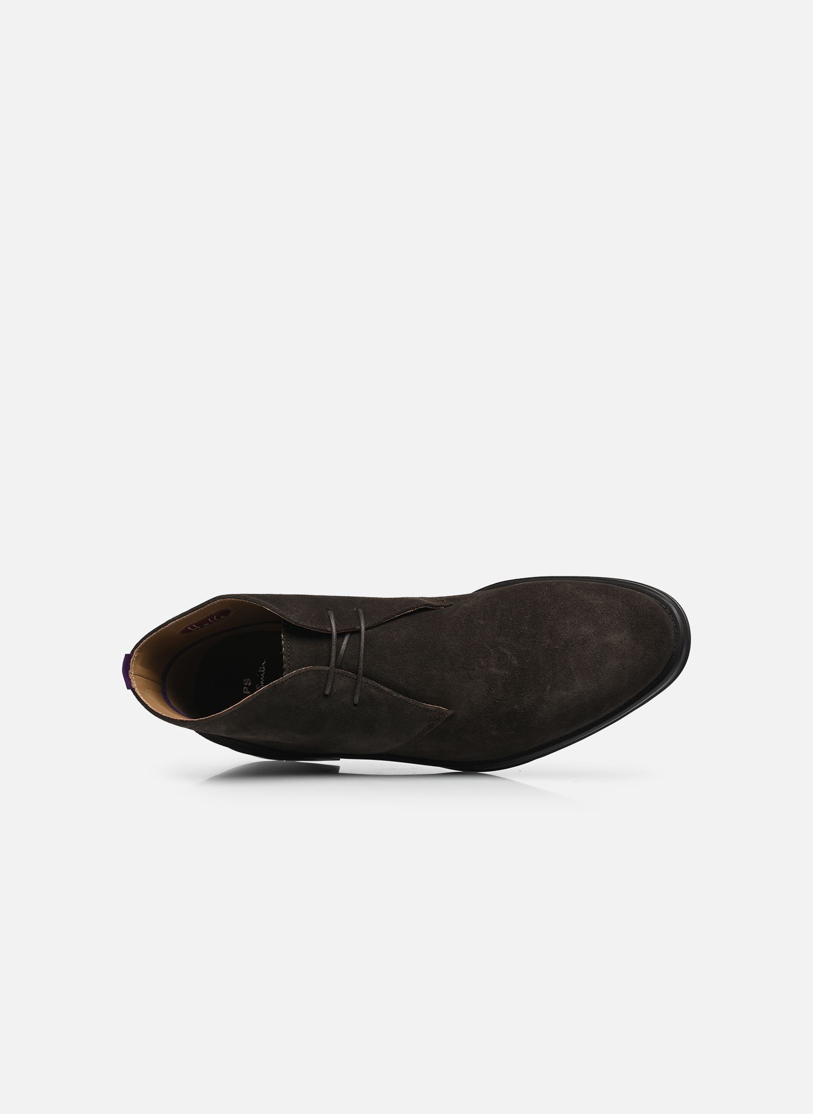 Botines con cordones WILBUR hombre marrón PS Paul Smith Botines con cordones WILBUR hombre marrón Dark Brown Suede