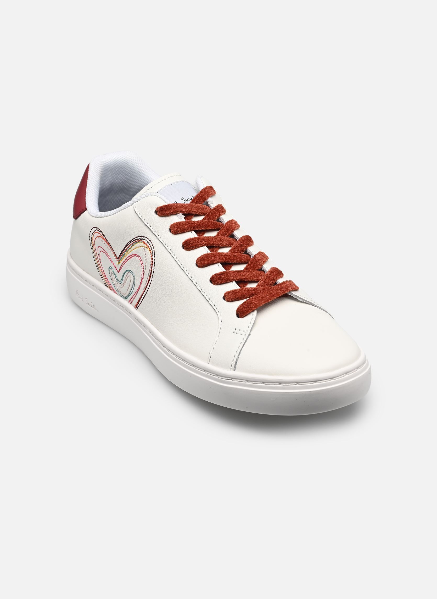 Sneakers LAPIN EMBROIDERED HEART dames wit PS Paul Smith Sneakers LAPIN EMBROIDERED HEART dames wit White