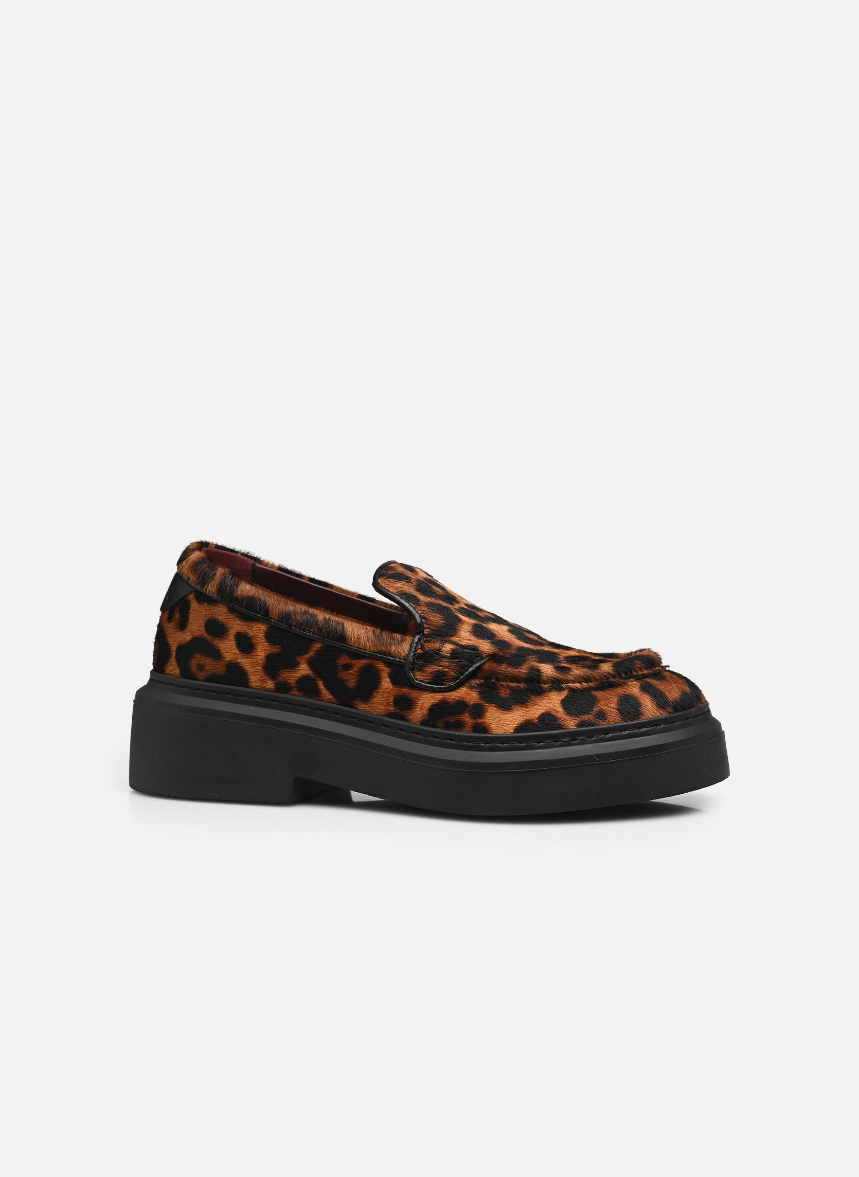 Mocassins ISONA dames bruin PS Paul Smith Mocassins ISONA dames bruin Leopard pony