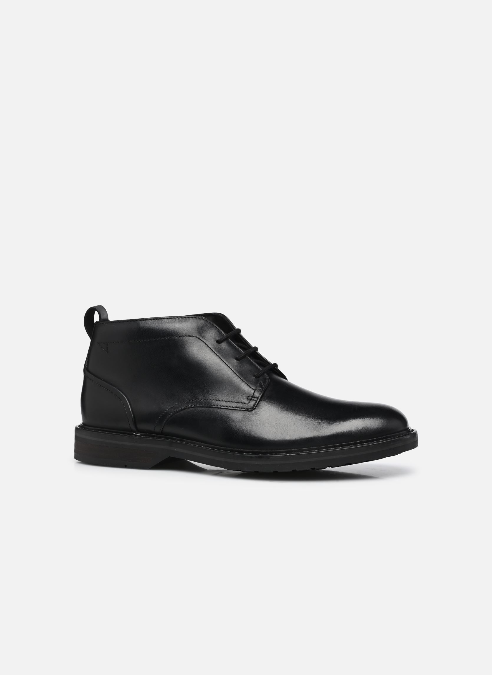 Bottines et bottes Aldwin Chukka homme noir Clarks Bottines et bottes Aldwin Chukka homme noir BLACK LEATHER