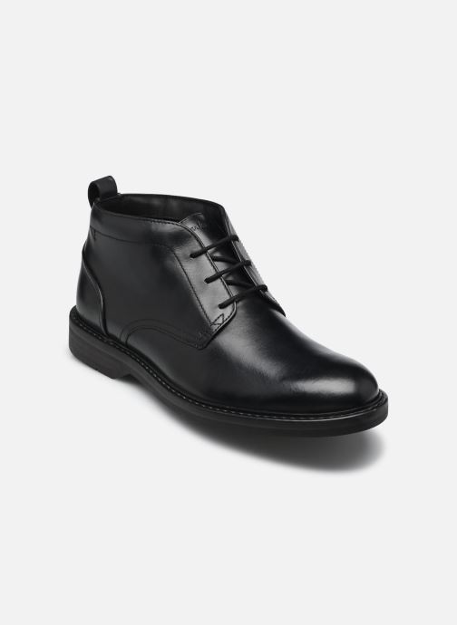 Clarks Aldwin Chukka Mens Black Leather, 8.5 Clarks Aldwin Chukka Mens Black Leather, 8.5