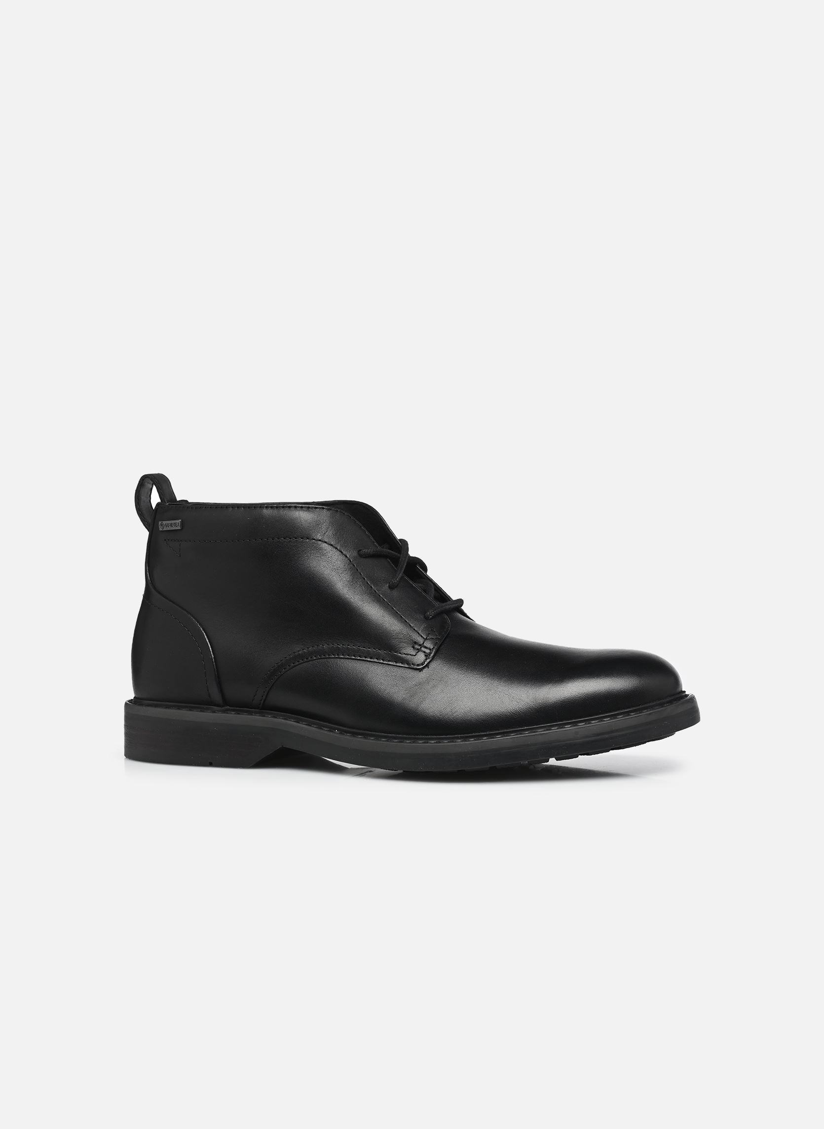 Veterlaarsjes Aldwin Mid GTX heren zwart Clarks Veterlaarsjes Aldwin Mid GTX heren zwart BLACK LEATHER