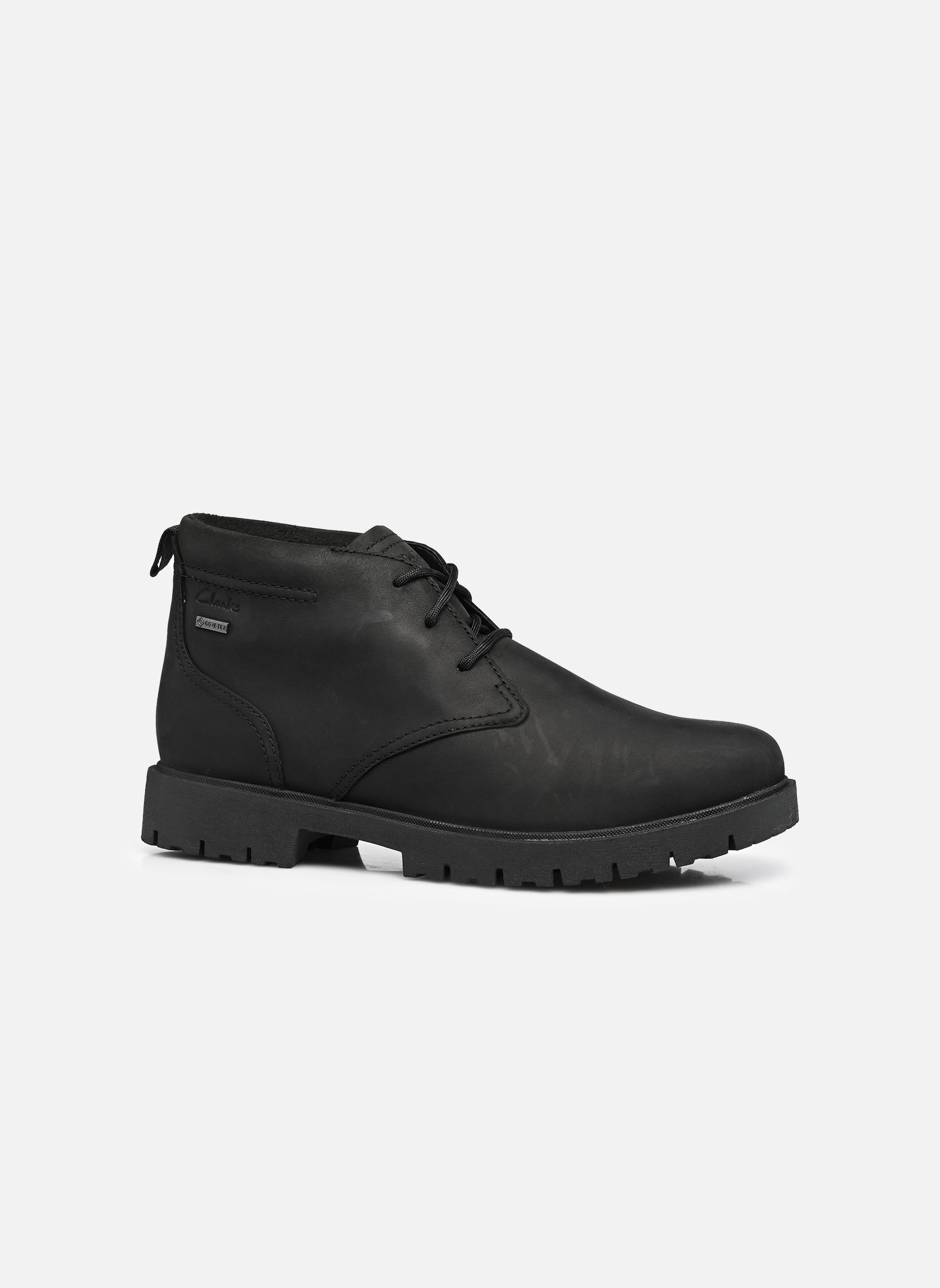 Veterlaarsjes Berhill MidGTX heren zwart Clarks Veterlaarsjes Berhill MidGTX heren zwart BLACK WLINED LEA