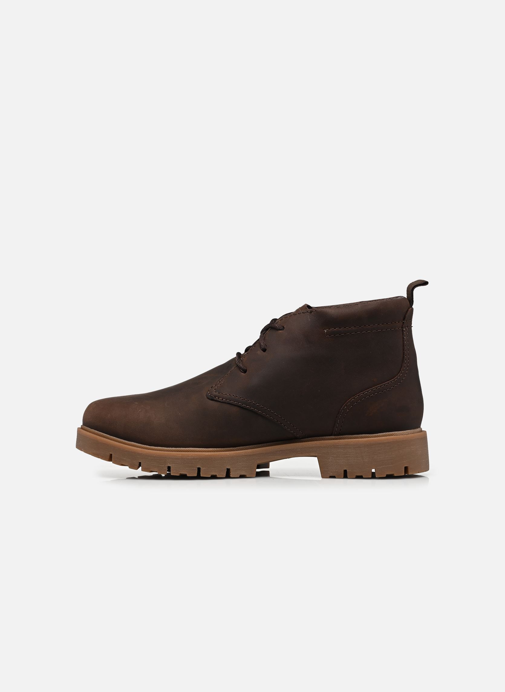 Bottines à lacets Berhill MidGTX homme marron Clarks Bottines à lacets Berhill MidGTX homme marron TAN WLINED LEA
