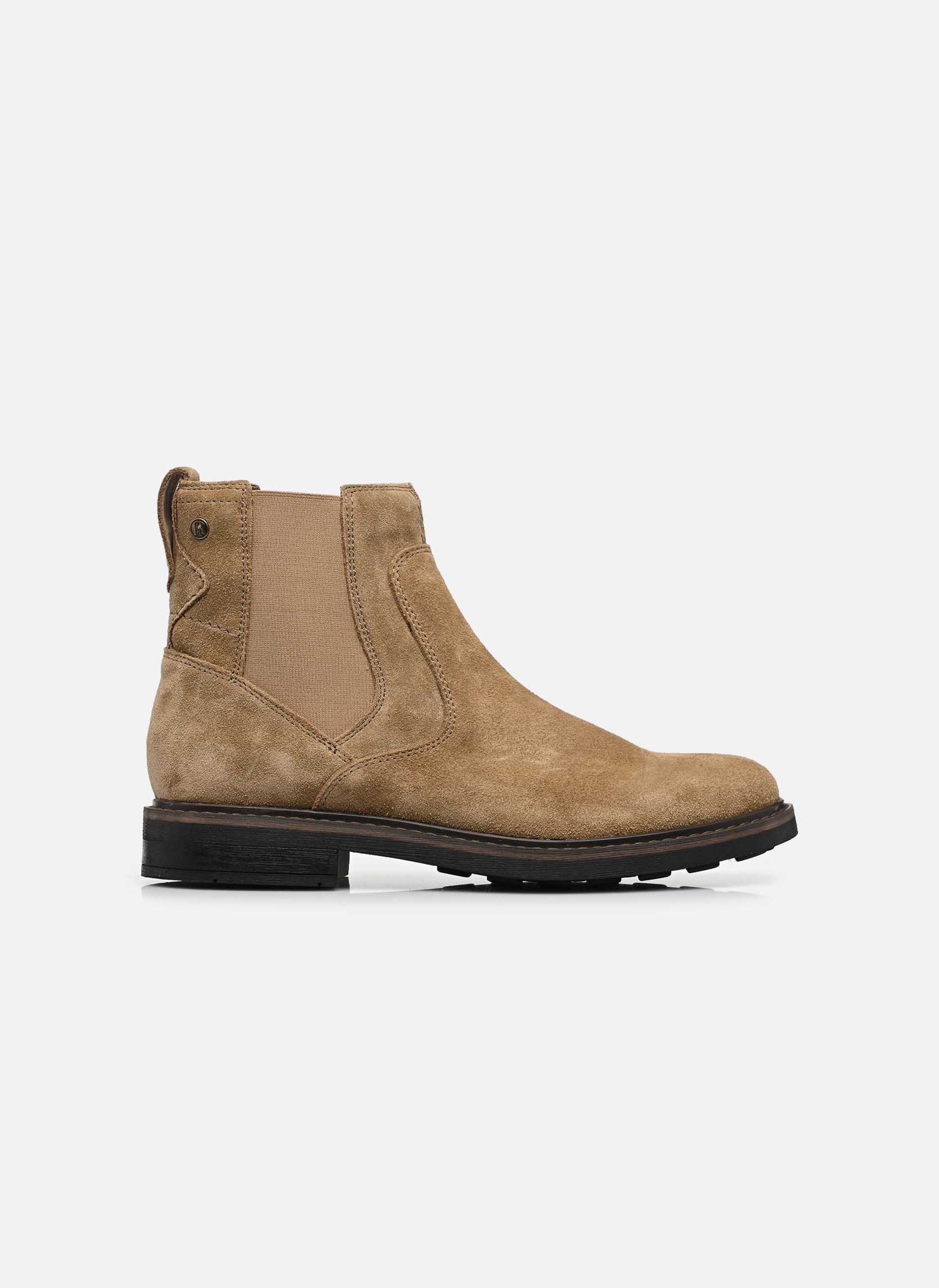 Bottines et boots Newford Easy homme beige Clarks Bottines et boots Newford Easy homme beige DARK SAND SUEDE