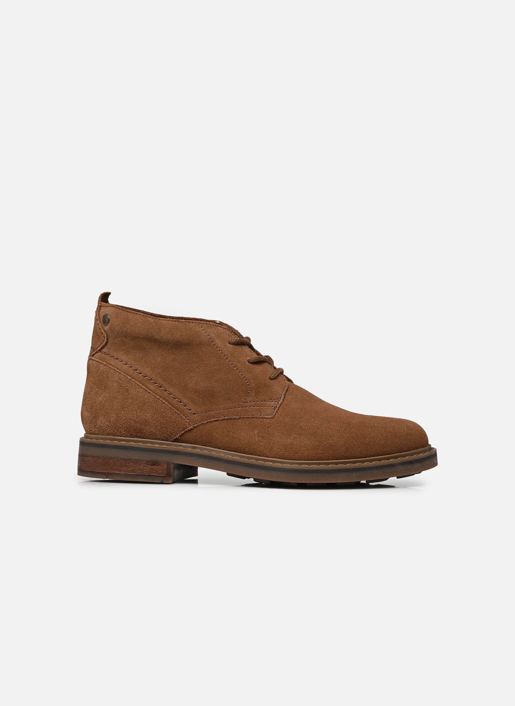 Geschnürte Stiefeletten Newford Mid herren braun Clarks Geschnürte Stiefeletten Newford Mid herren braun COLA SUEDE
