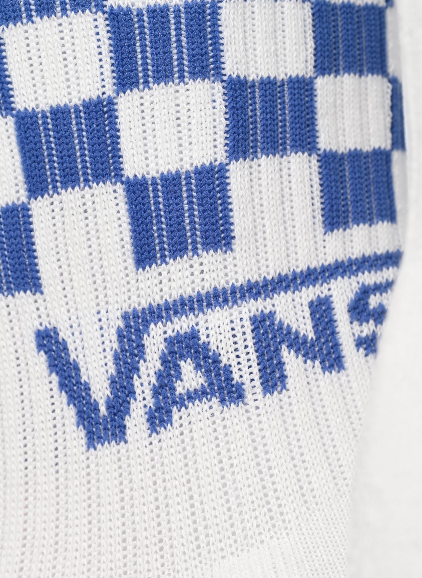 Chaussettes Classic Check Crew White blanc Vans Chaussettes Classic Check Crew White blanc WHITE