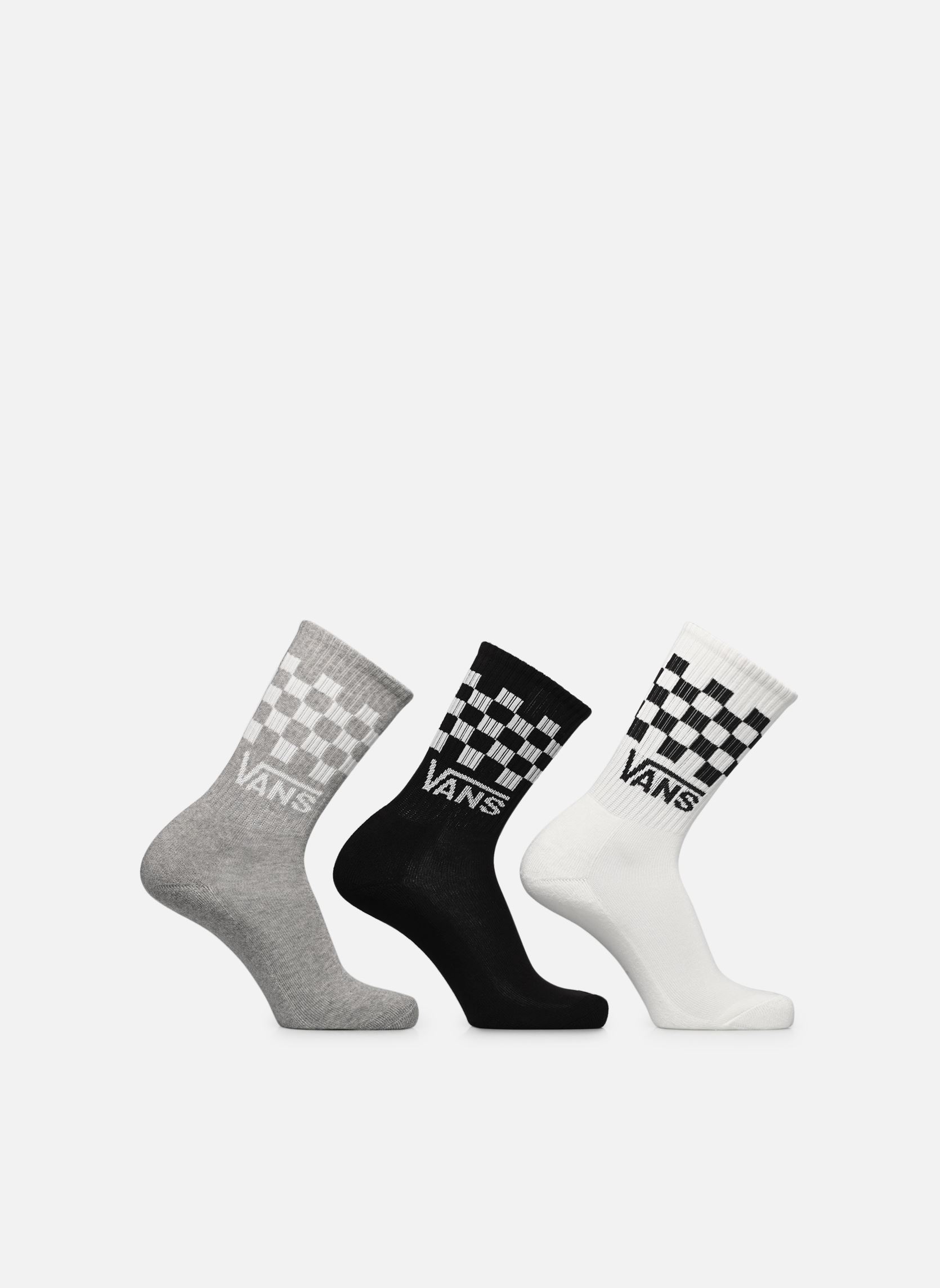 Chaussettes Vans Classic Check Crew 38 / - vue 5