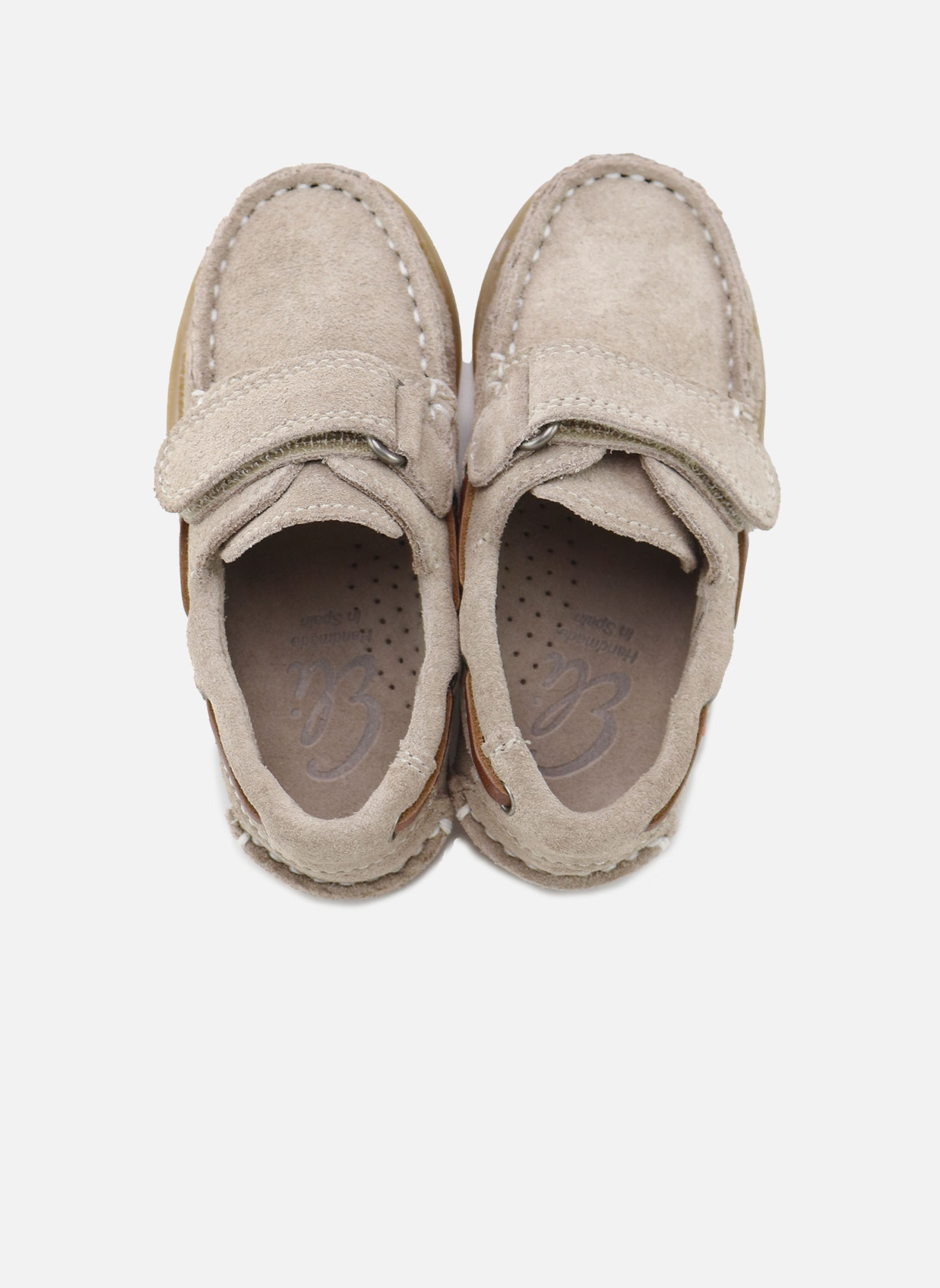 Chaussures de ville Chaussures bouteaux en cuir 7596-VELOUR-CAMEL Natural homme beige Eli 1957 Chaussures de ville Chaussures bouteaux en cuir 7596-VELOUR-CAMEL Natural homme beige Beige
