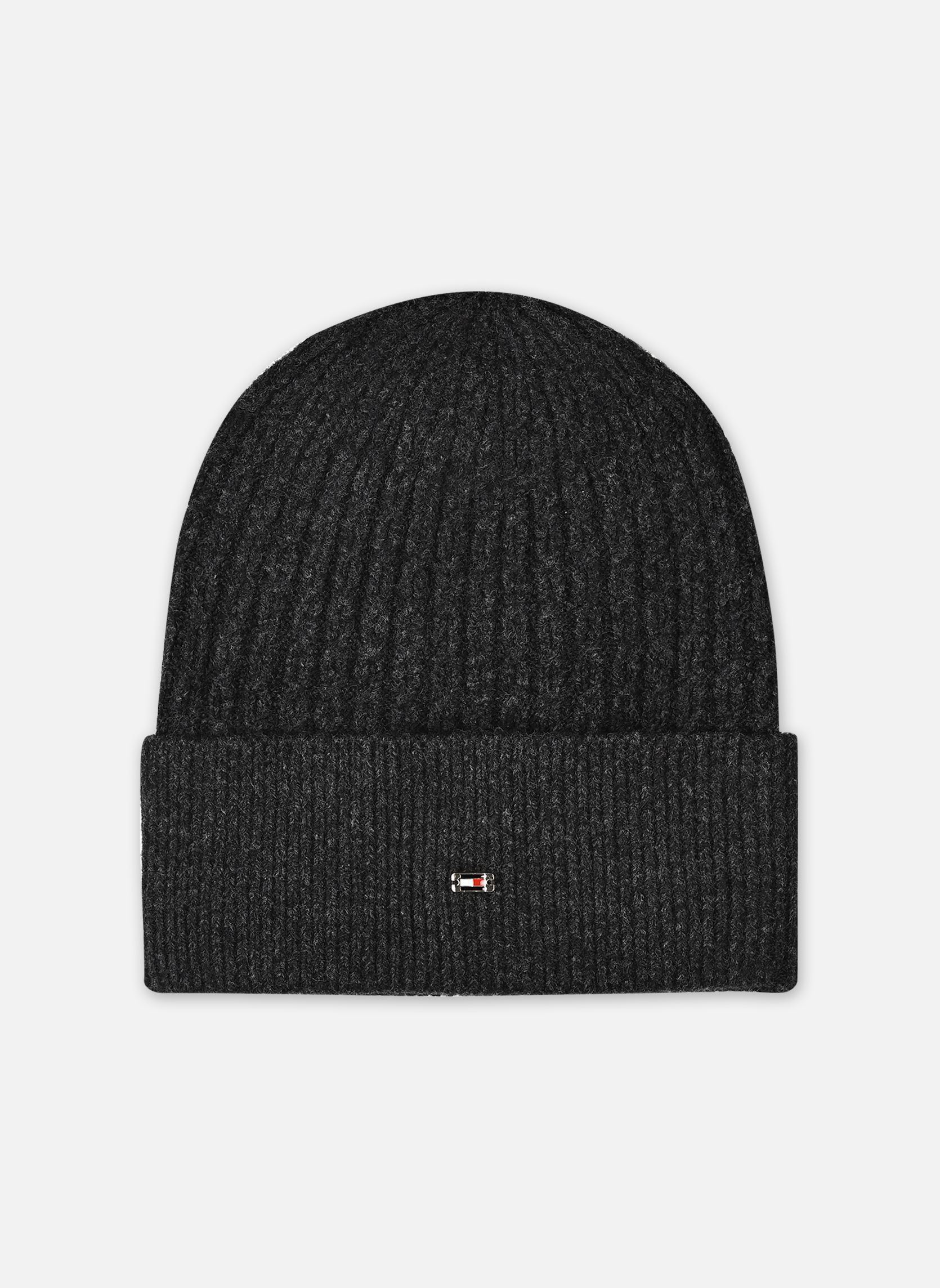 Bonnets Tommy Hilfiger Th Cable Enamel Flag AW0AW17776 pour Accessoires - vue 2