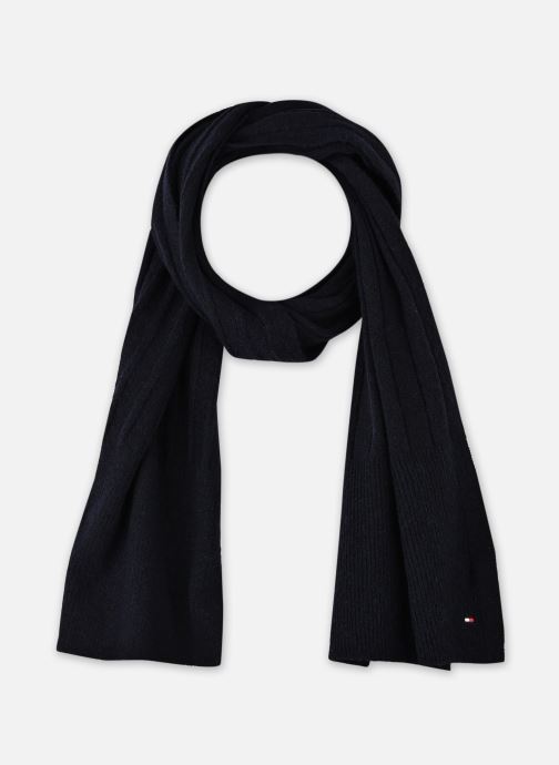 Tommy Hilfiger Echarpes Th Flag Fluffy Scarf AW0AW17787 femme bleu
