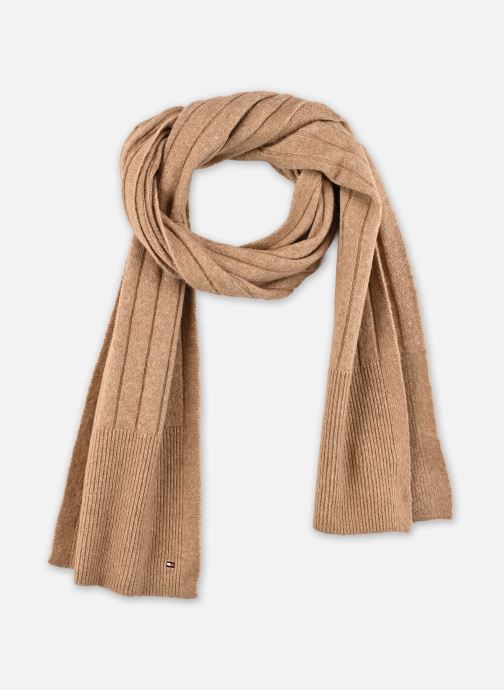 Tommy Hilfiger Echarpes Th Flag Fluffy Scarf AW0AW17787 femme marron