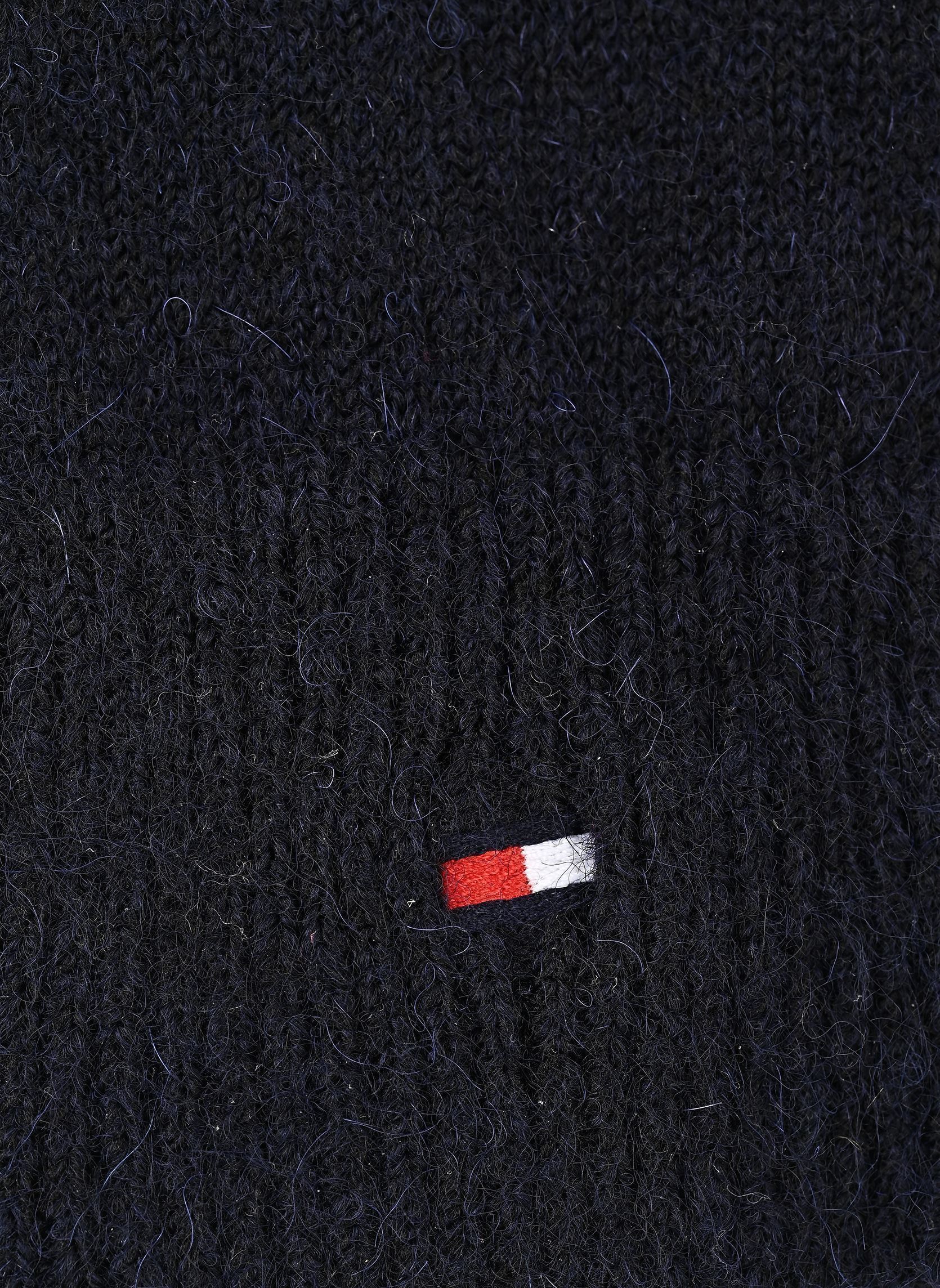 Guantes Th Flag Fluffy Knit AW0AW17797 mujer azul Tommy Hilfiger Guantes Th Flag Fluffy Knit AW0AW17797 mujer azul BLUE