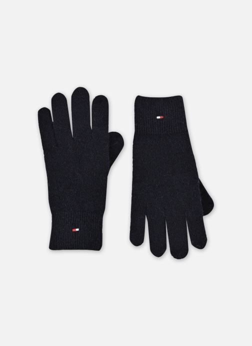 Tommy Hilfiger Handschoenen Th Flag Fluffy Knit AW0AW17797 dames blauw
