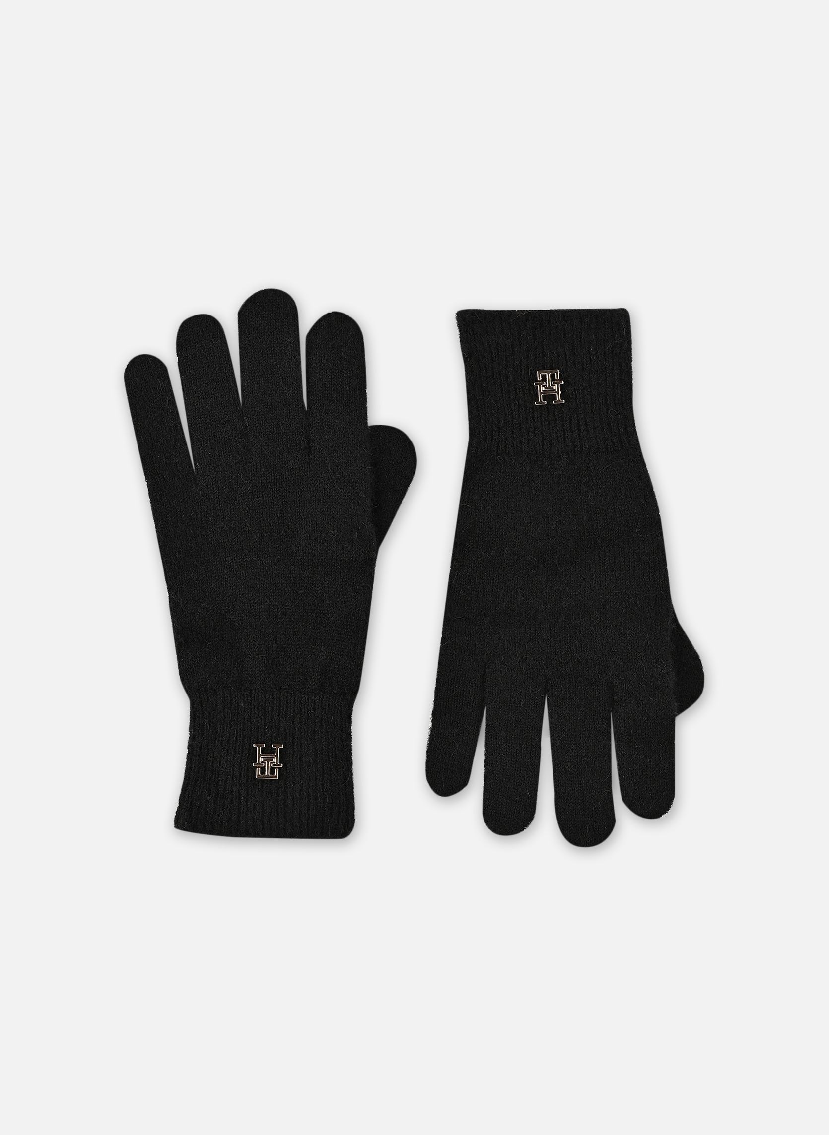 Guantes Th Elevated Chic Kni AW0AW17798 mujer negro Tommy Hilfiger Guantes Th Elevated Chic Kni AW0AW17798 mujer negro BLACK