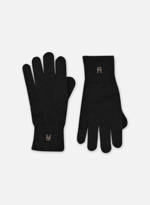 Tommy Hilfiger Handschoenen Th Elevated Chic Kni AW0AW17798 dames zwart