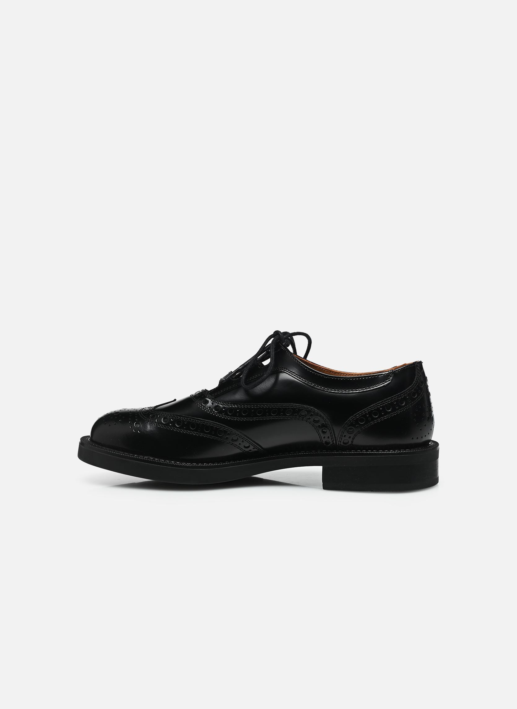Derbies BROGUE LEATHER CUT-O femme noir Tommy Hilfiger Derbies BROGUE LEATHER CUT-O femme noir BLACK