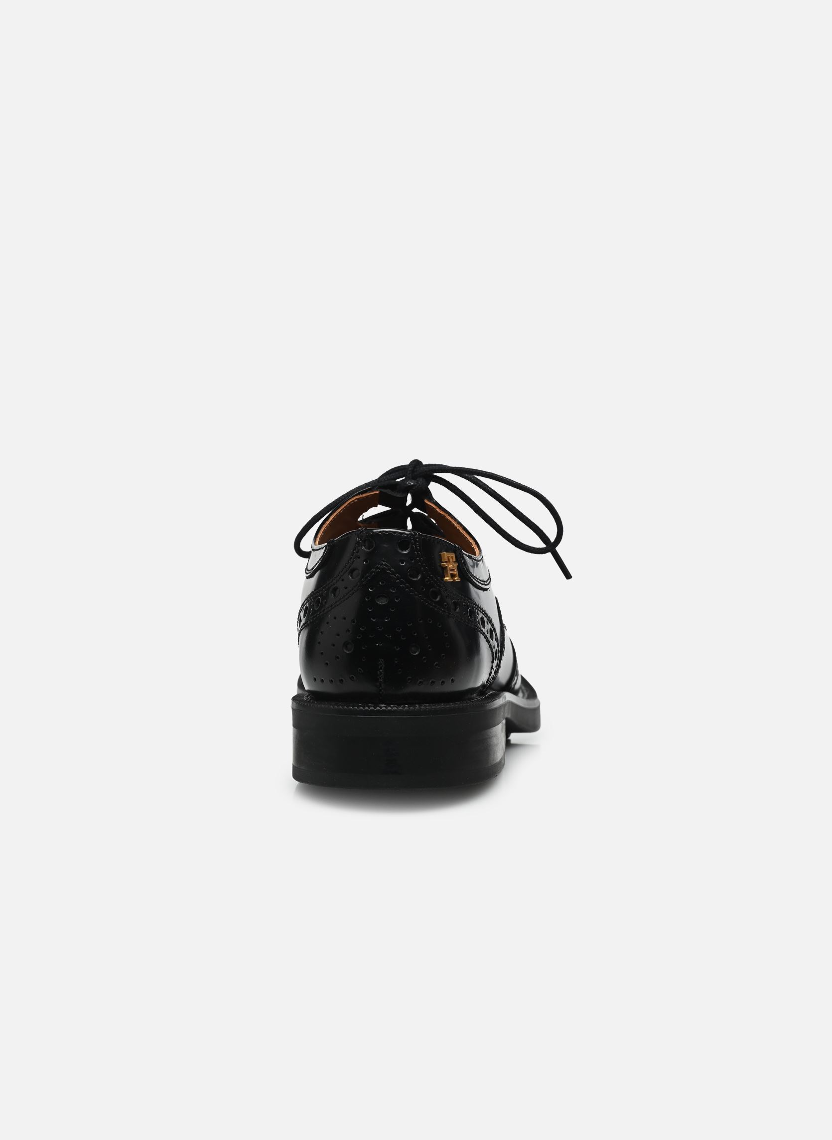 Derbies BROGUE LEATHER CUT-O femme noir Tommy Hilfiger Derbies BROGUE LEATHER CUT-O femme noir BLACK