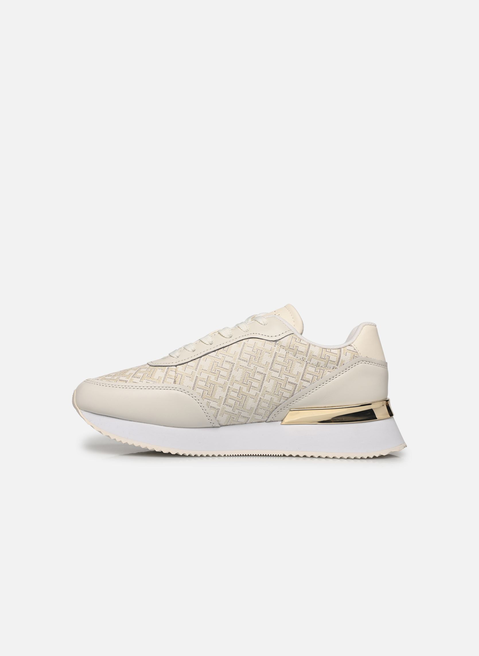 Sneaker CHIC MONOGRAM RUNNER damen weiß Tommy Hilfiger Sneaker CHIC MONOGRAM RUNNER damen weiß WHITE