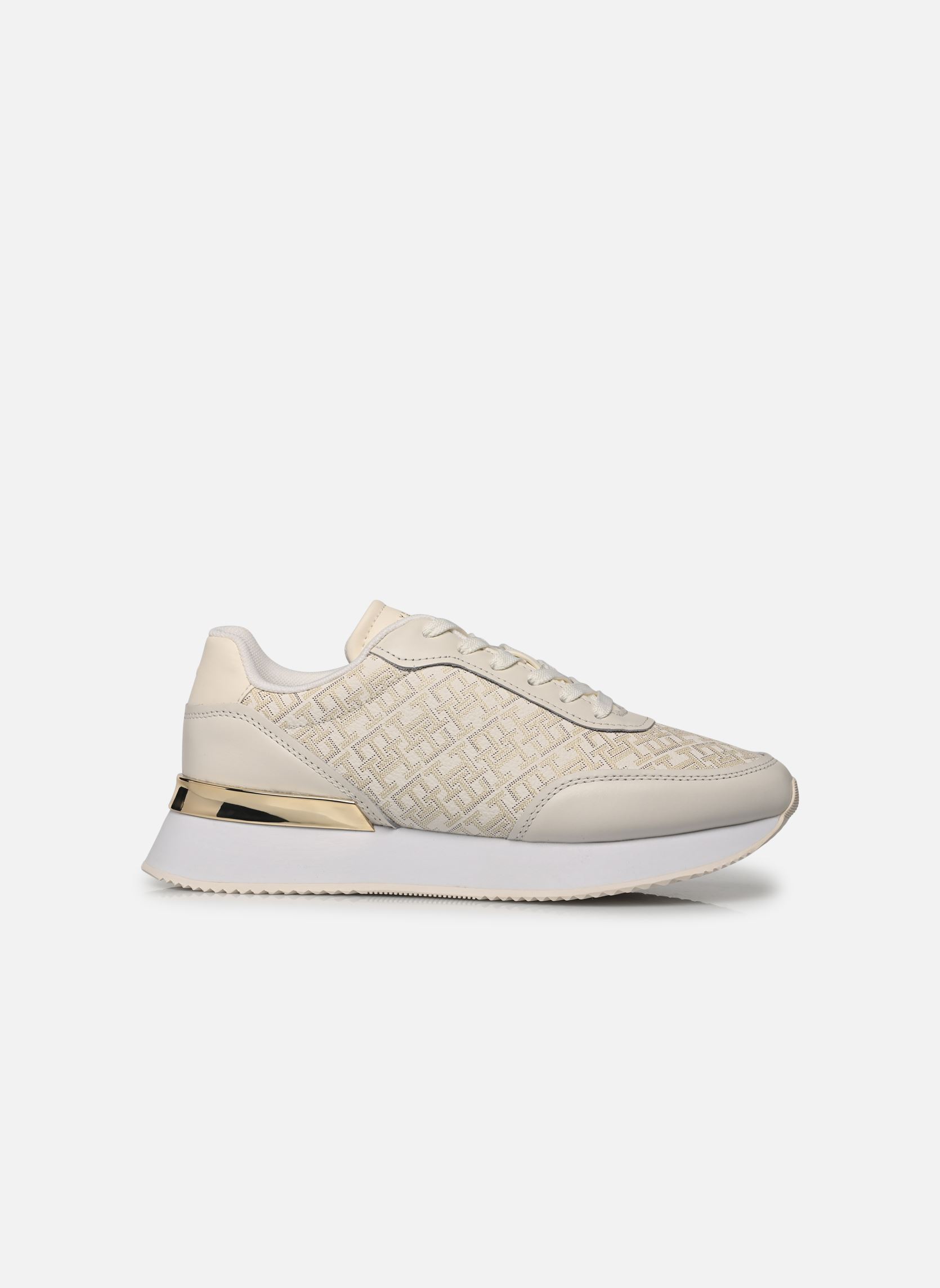 Sneaker CHIC MONOGRAM RUNNER damen weiß Tommy Hilfiger Sneaker CHIC MONOGRAM RUNNER damen weiß WHITE
