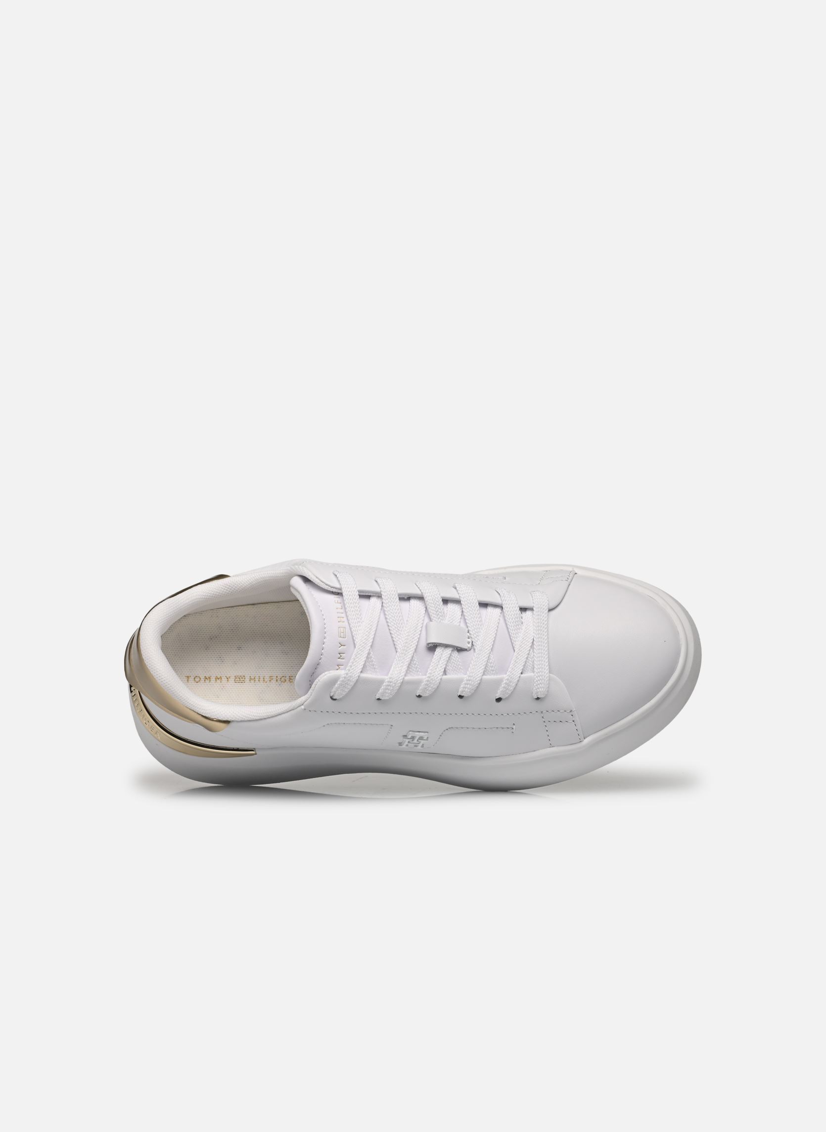 Sneakers CHIC PLATFORM SNEAKE dames wit Tommy Hilfiger Sneakers CHIC PLATFORM SNEAKE dames wit YBR WHITE
