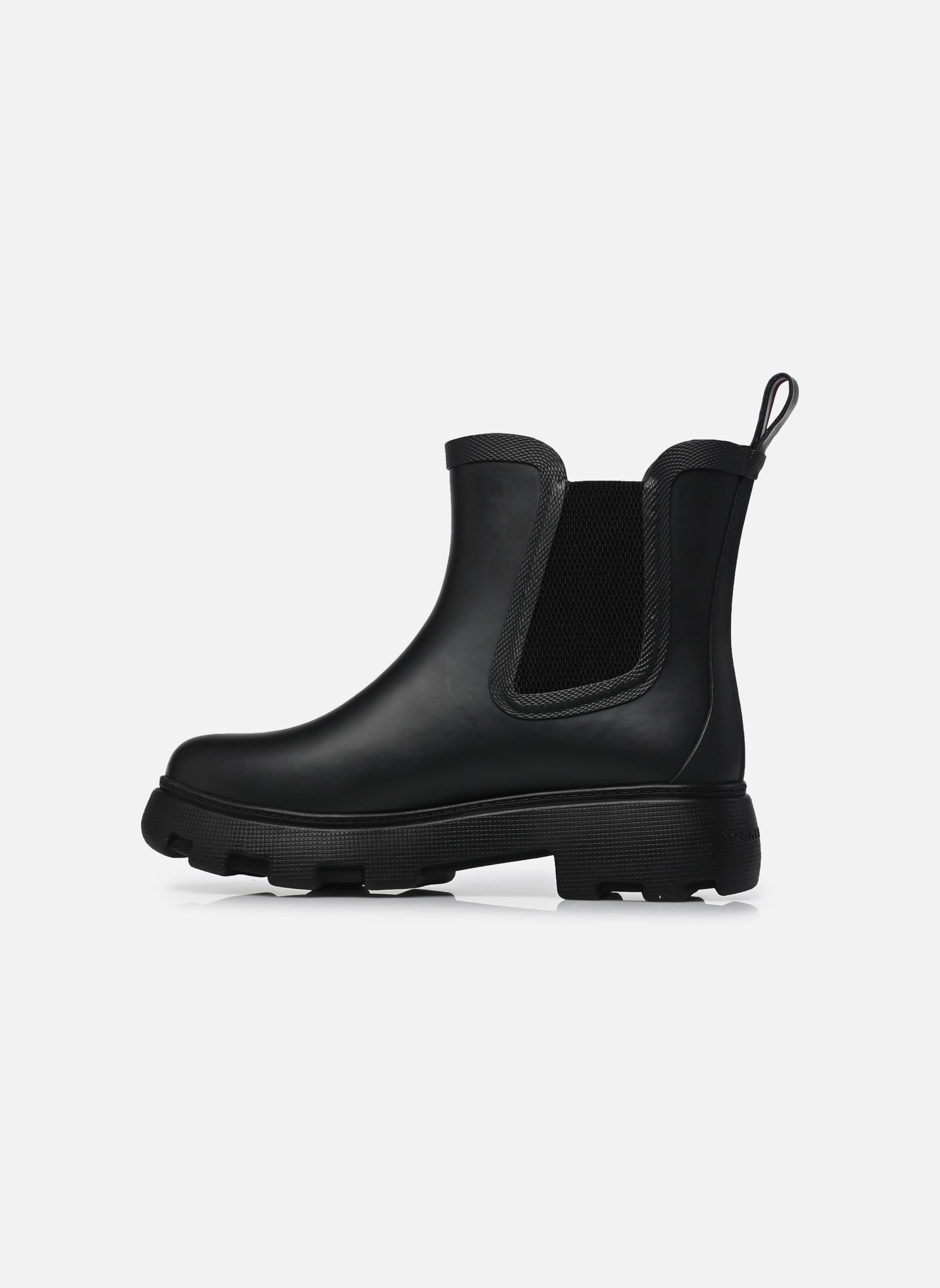 Stiefeletten und Stiefel FLAG ANKLE RAINBOOT damen schwarz Tommy Hilfiger Stiefeletten und Stiefel FLAG ANKLE RAINBOOT damen schwarz BLACK