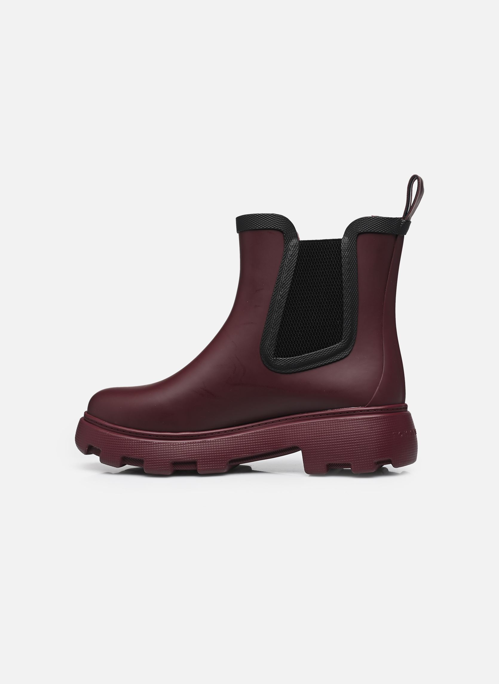 Stiefeletten und Stiefel FLAG ANKLE RAINBOOT damen braun Tommy Hilfiger Stiefeletten und Stiefel FLAG ANKLE RAINBOOT damen braun BROWN